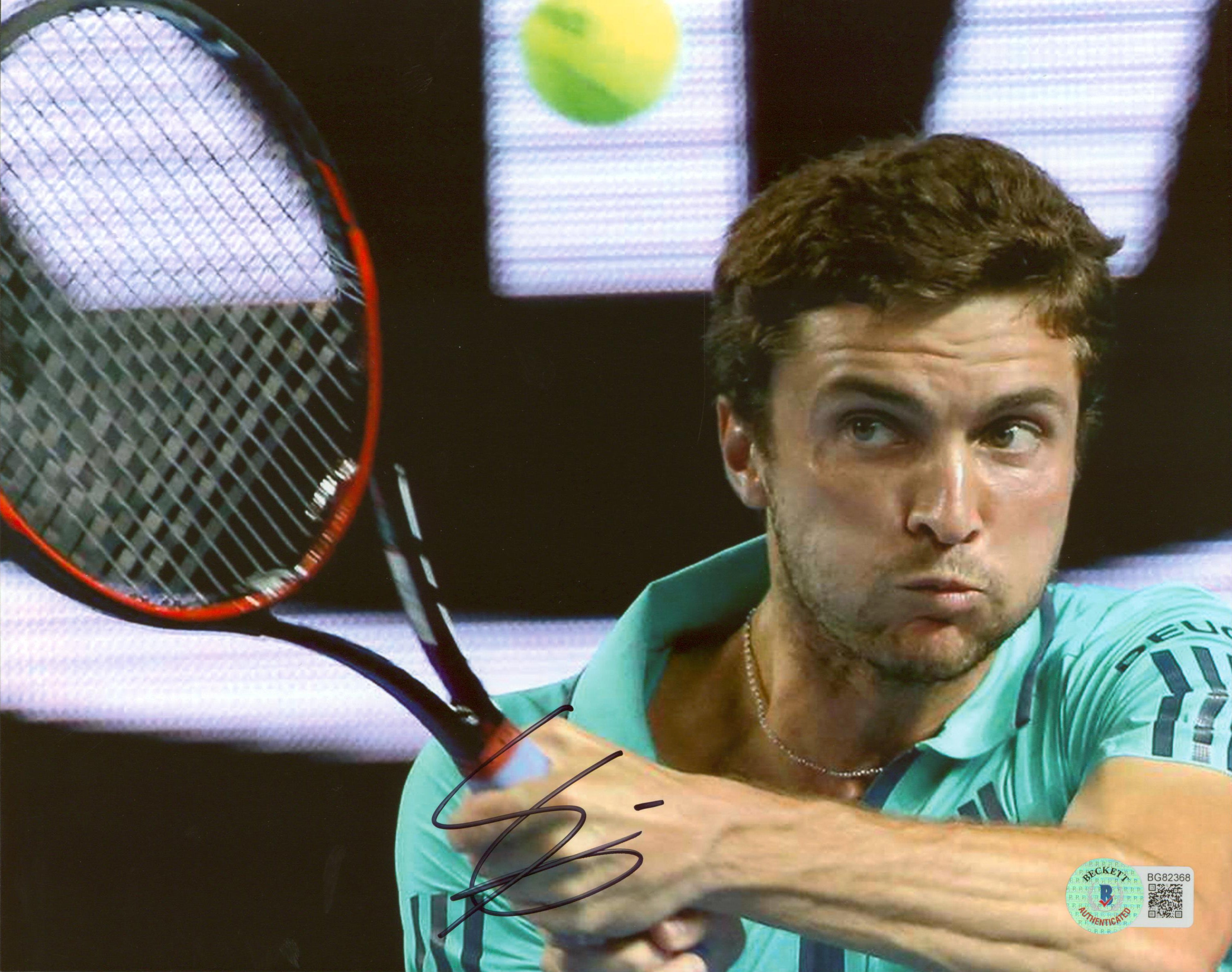 Gilles Simon Authentic Signed 8x10 Photo Autographed BAS #BG82368