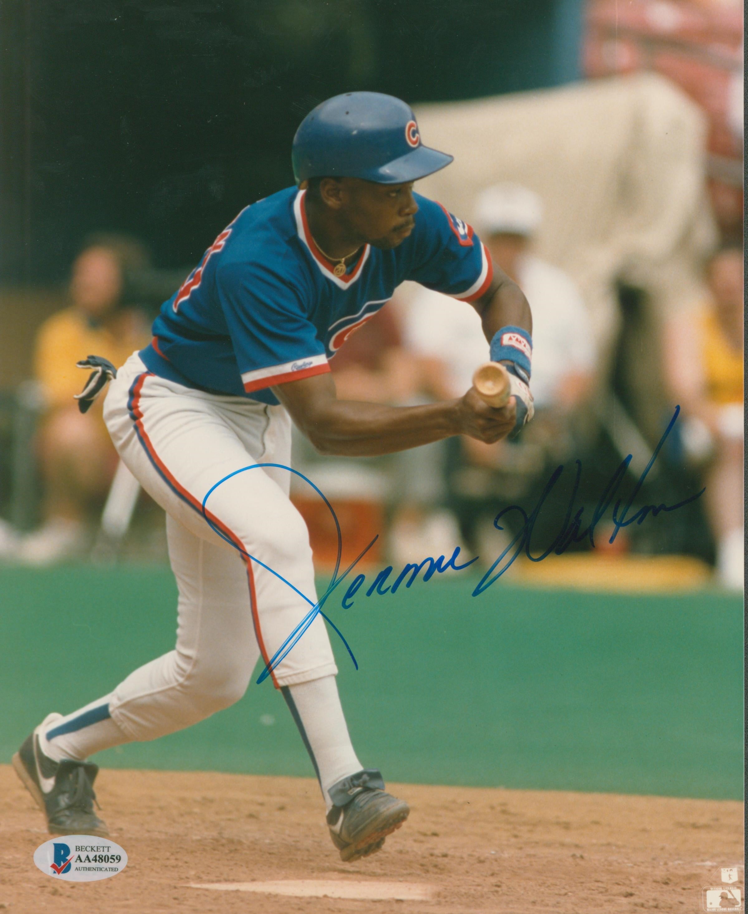 Cubs Jerome Walton Authentic Signed 8x10 Photo Autographed BAS #AA48059