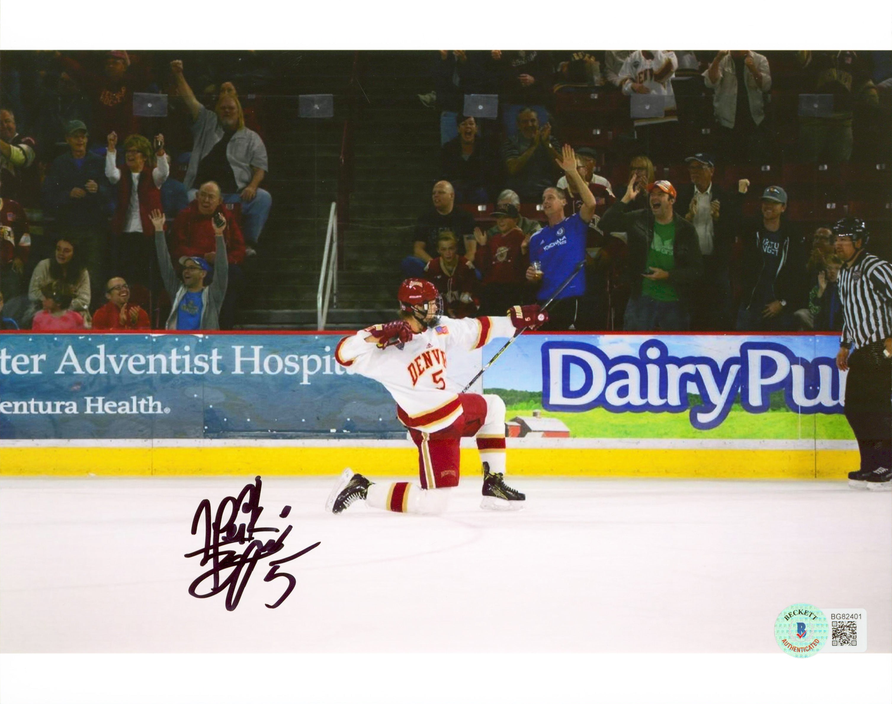 Capitals Henrik Borgstrom Authentic Signed 8x10 Photo Autographed BAS #BG82401