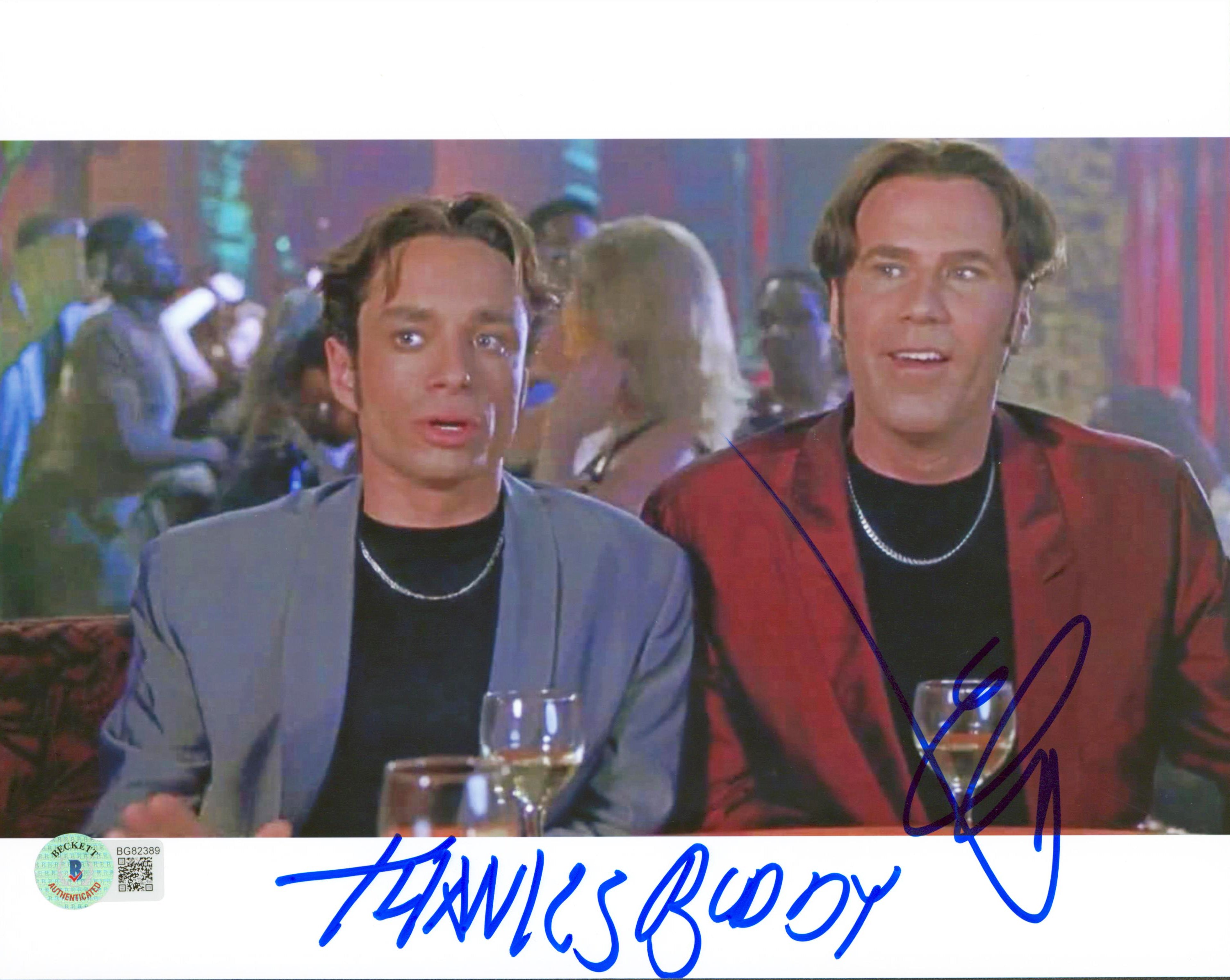 Chris Kattan Night At The Roxbury "Thanks Buddy" Signed 8x10 Photo BAS #BG82389
