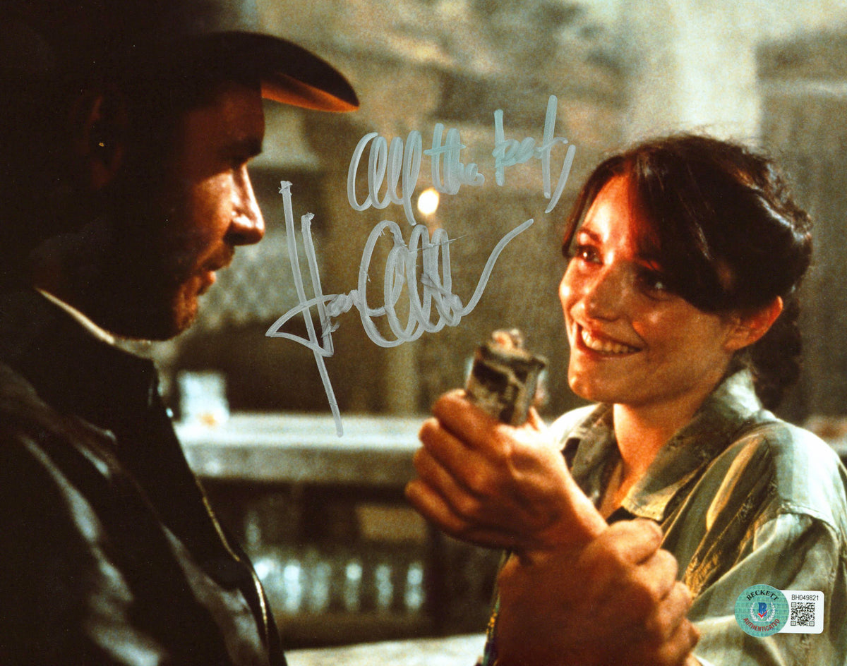 Karen Allen Indiana Jones "All The Best" Signed 8x10 Photo BAS #BH049821