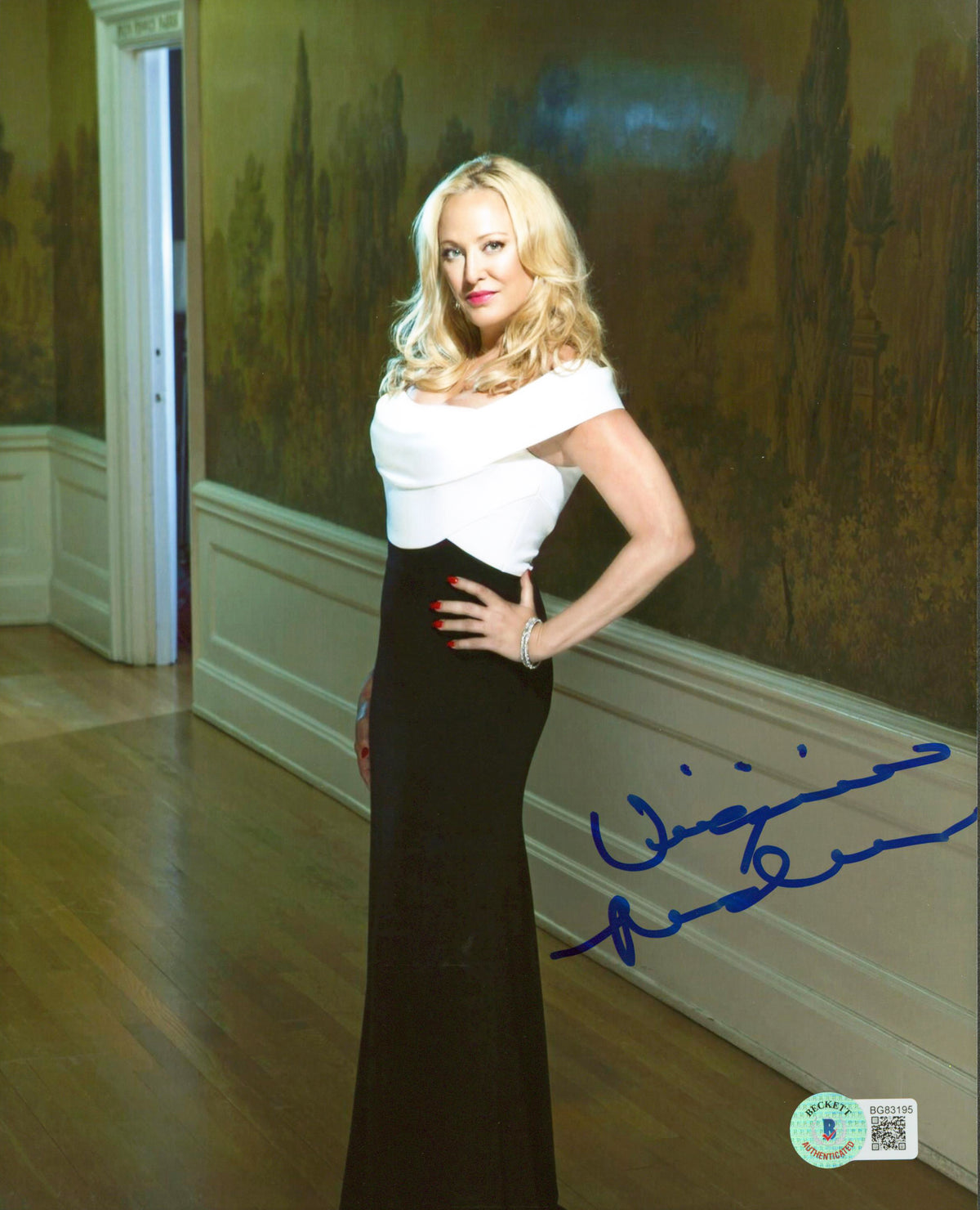 Virginia Madsen Witches of East End Authentic Signed 8x10 Photo BAS #BG83195