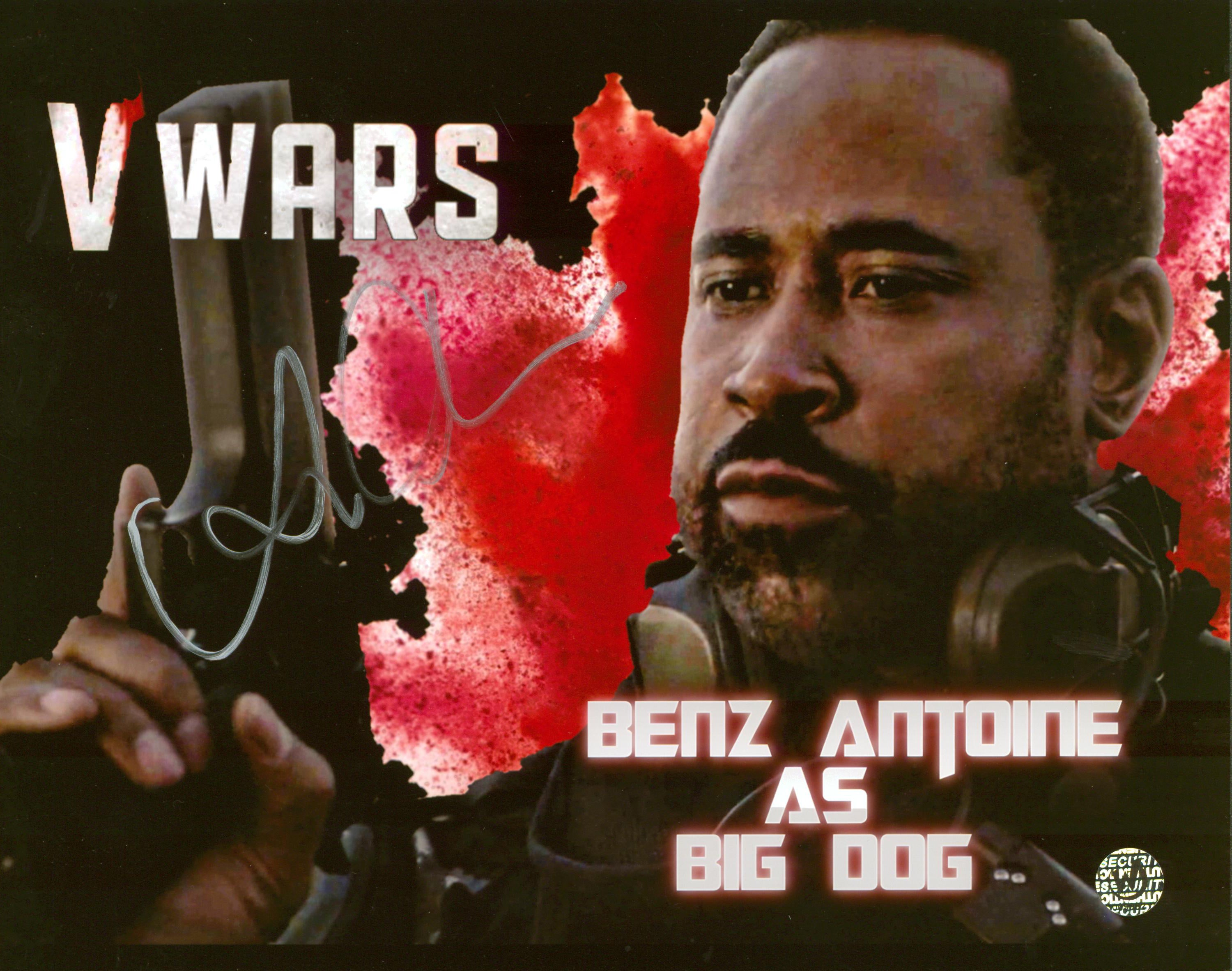 Benz Antoine V Wars Authentic Signed 8x10 Photo Autographed Wizard World #009982