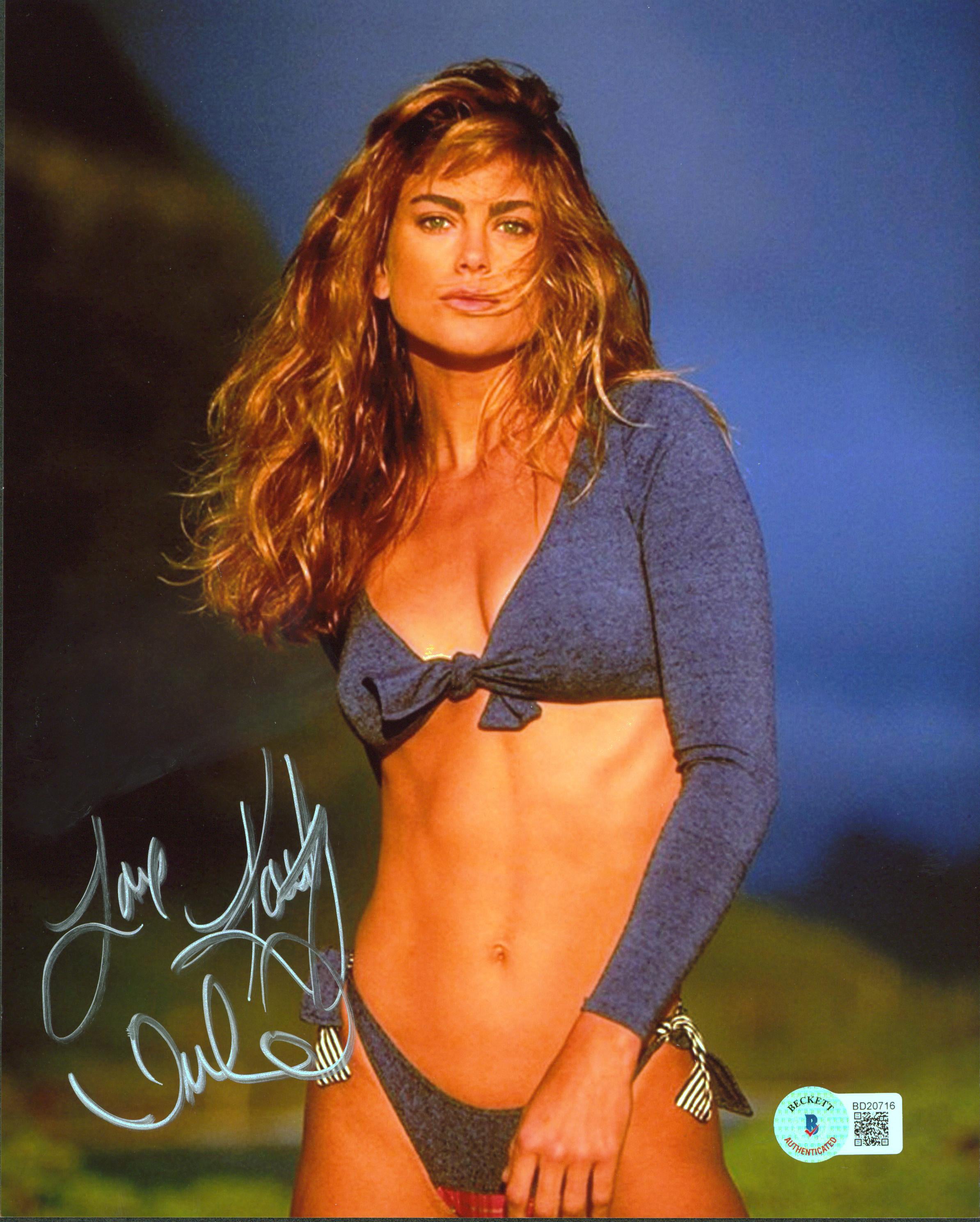 Kathy Ireland "Love" Authentic Signed 8x10 Sexy Photo Autographed BAS #BD20716