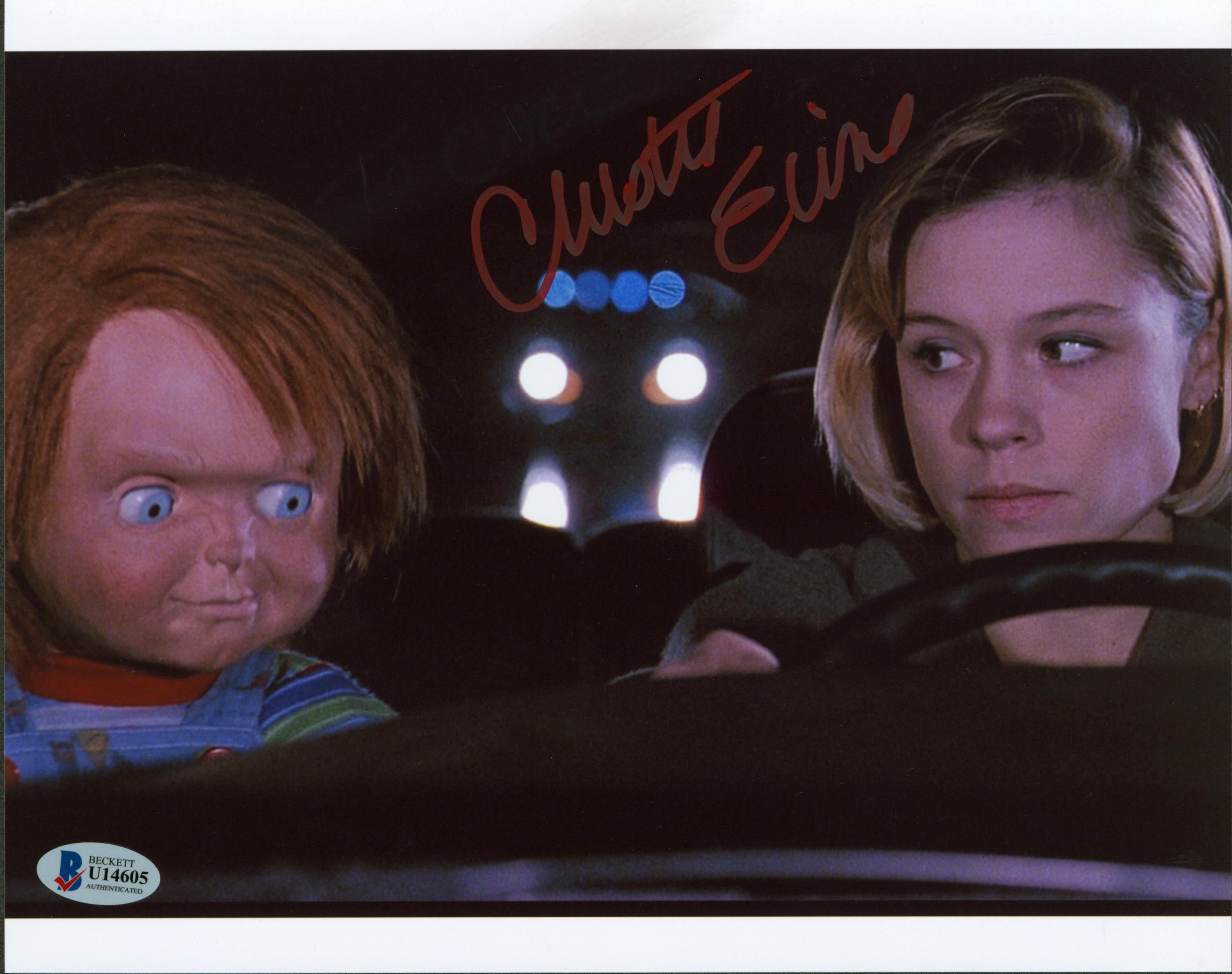 Christine Elise Child's Play 2 Authentic Signed 8x10 Photo BAS #U14605