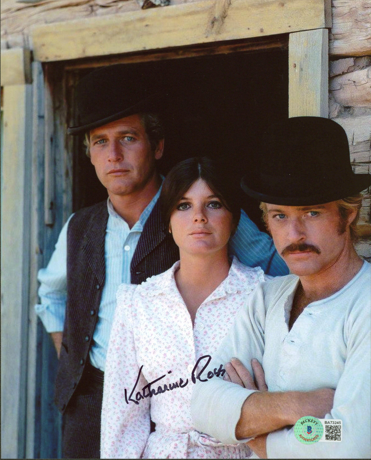 Katharine Ross Butch Cassidy & The Sundance Kid Signed 8x10 Photo BAS #BA73245