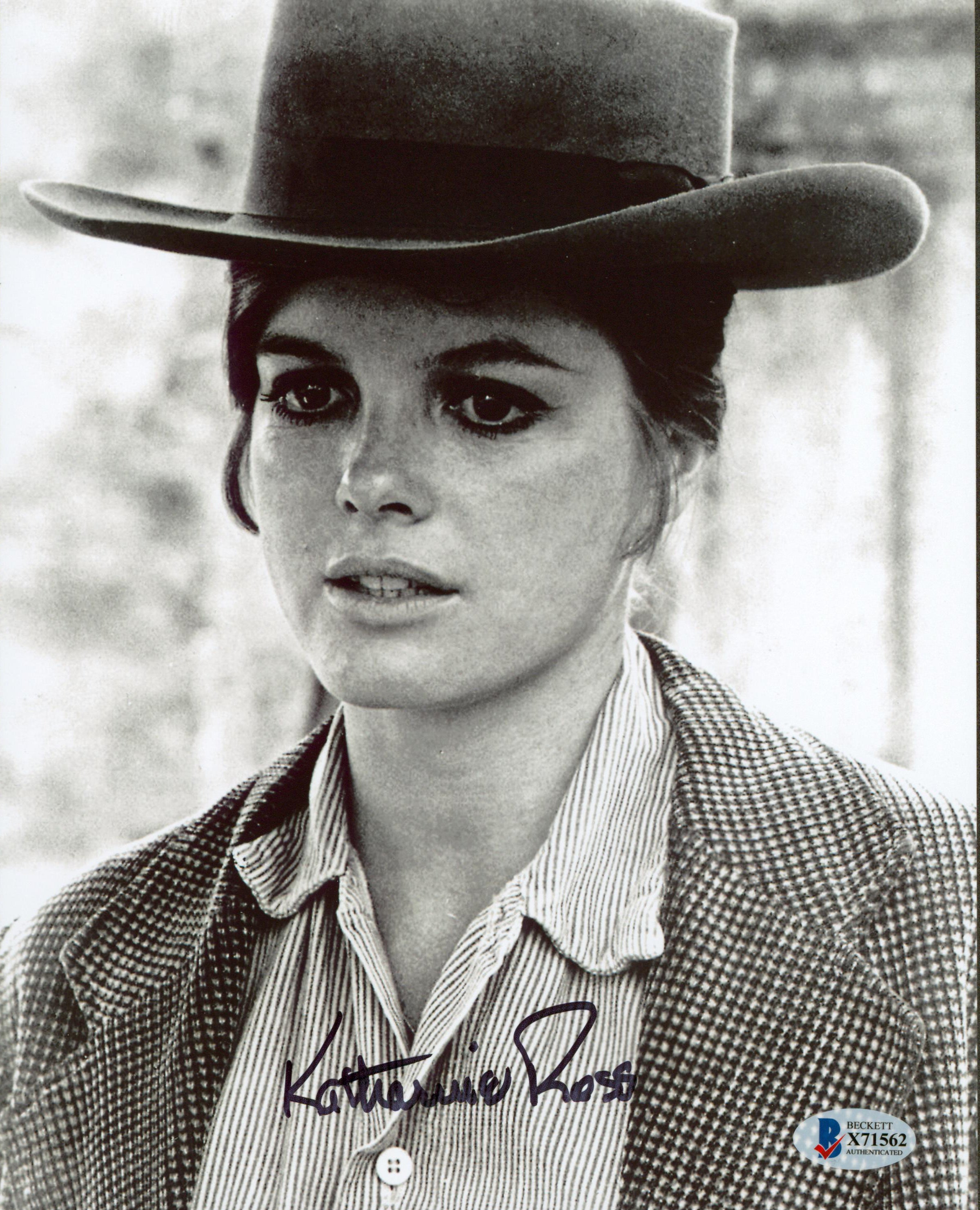 Katharine Ross Butch Cassidy & The Sundance Kid Signed 8x10 Photo BAS #X71562