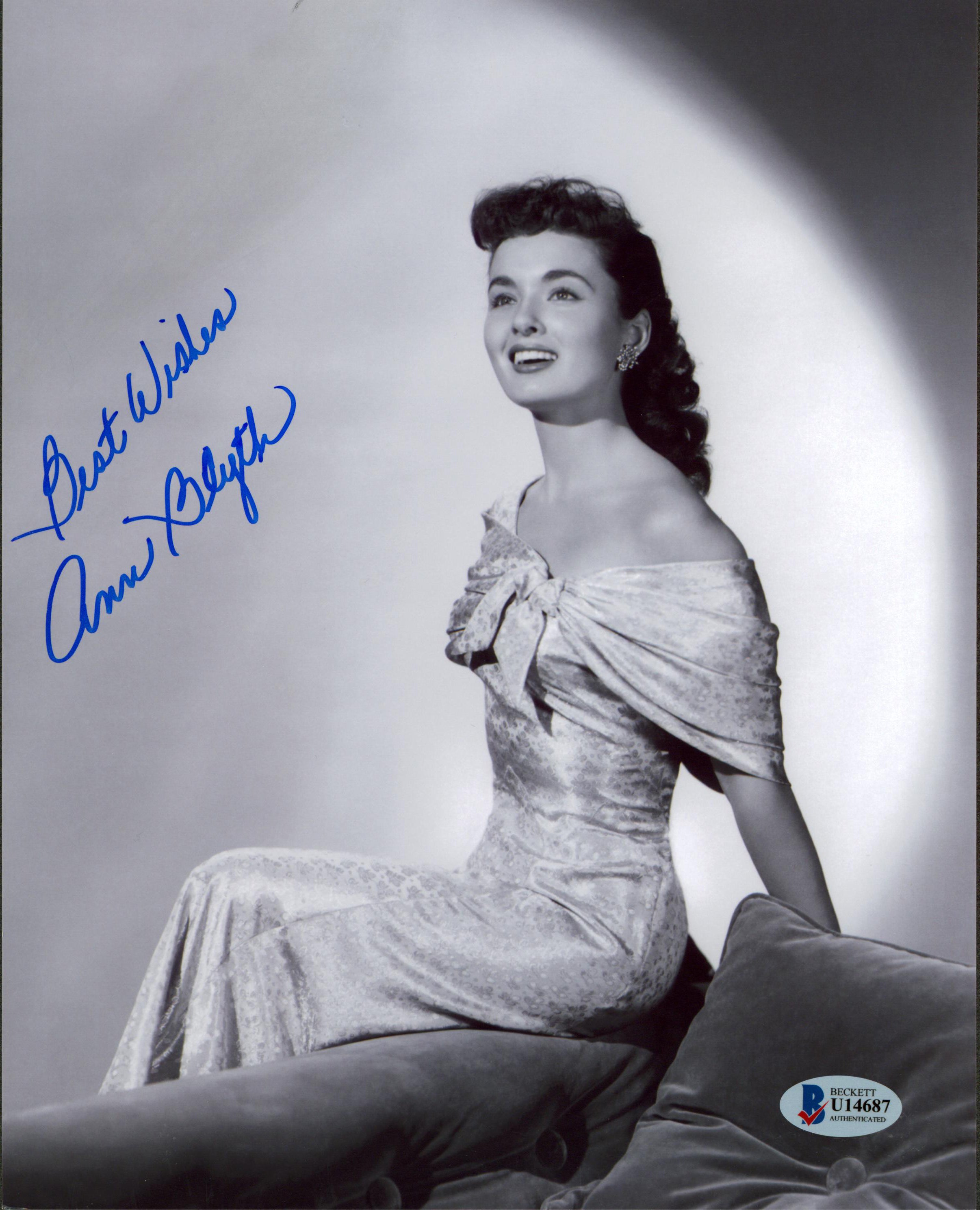 Ann Blyth Our Very Own "Best Wishes" Authentic Signed 8x10 Photo BAS #U14687