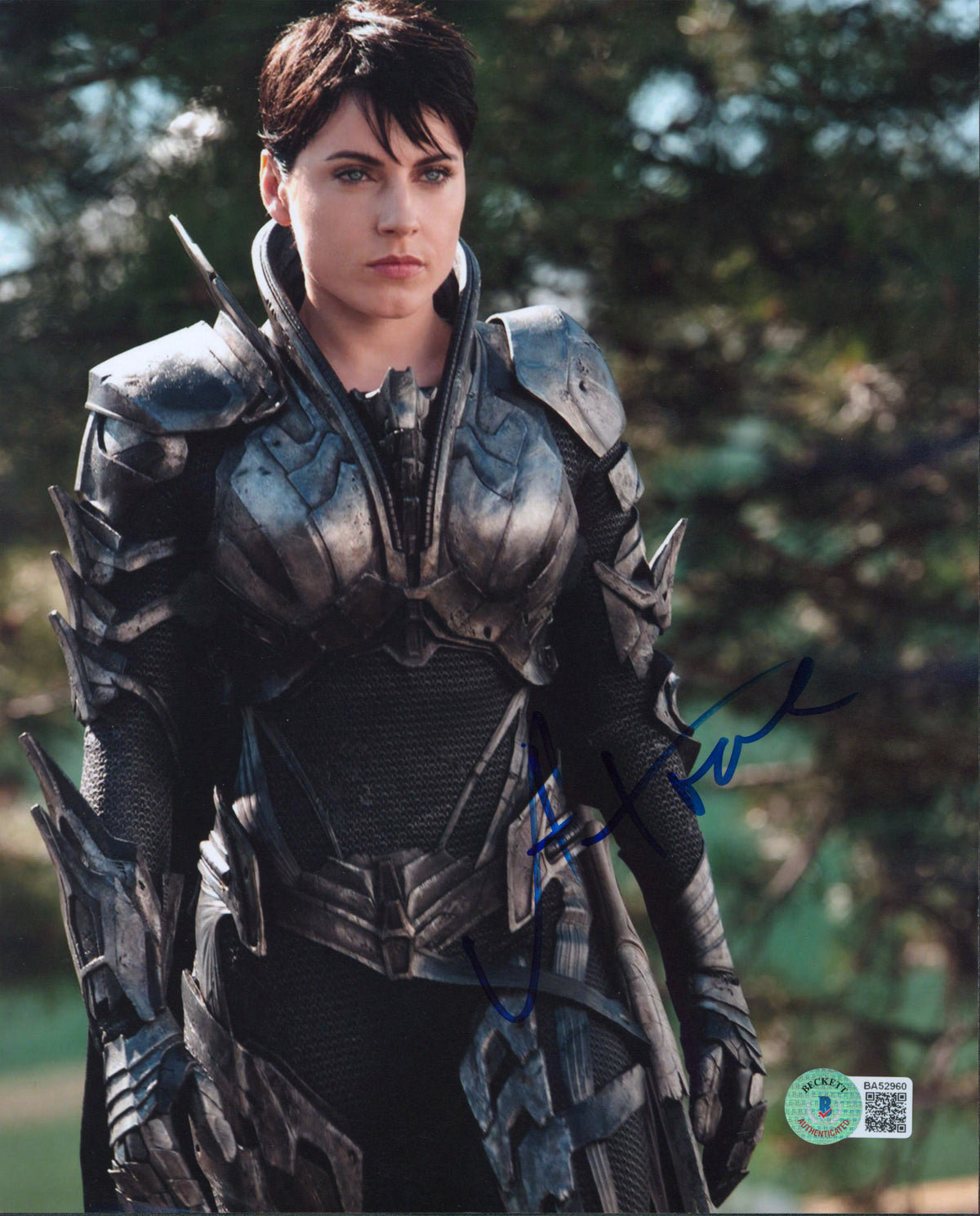 Antje Trua Man of Steel Authentic Signed 8x10 Photo BAS #BA52960