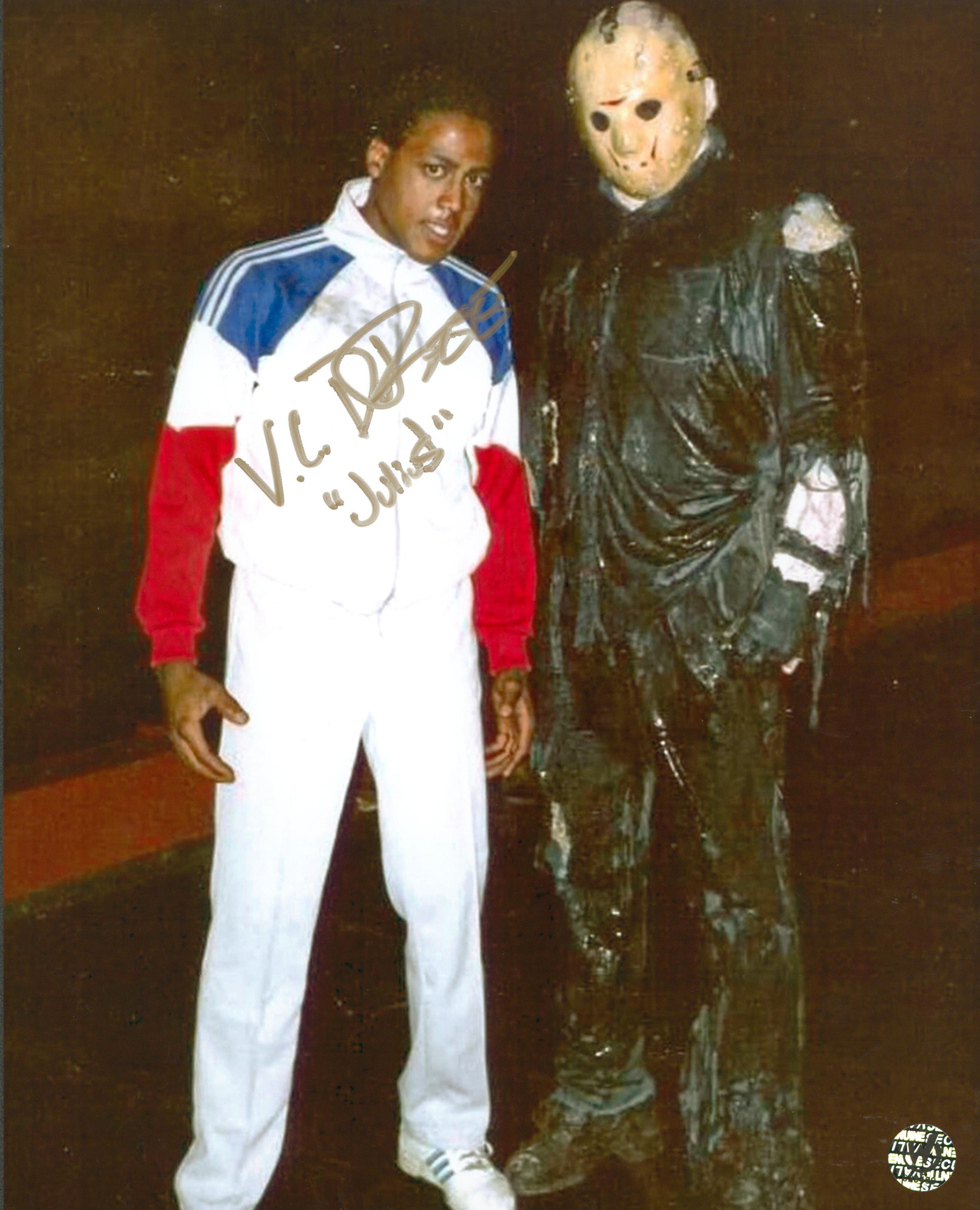VC Dupree Friday the 13th Part VIII "Julius" Signed 8x10 Photo Wizard World