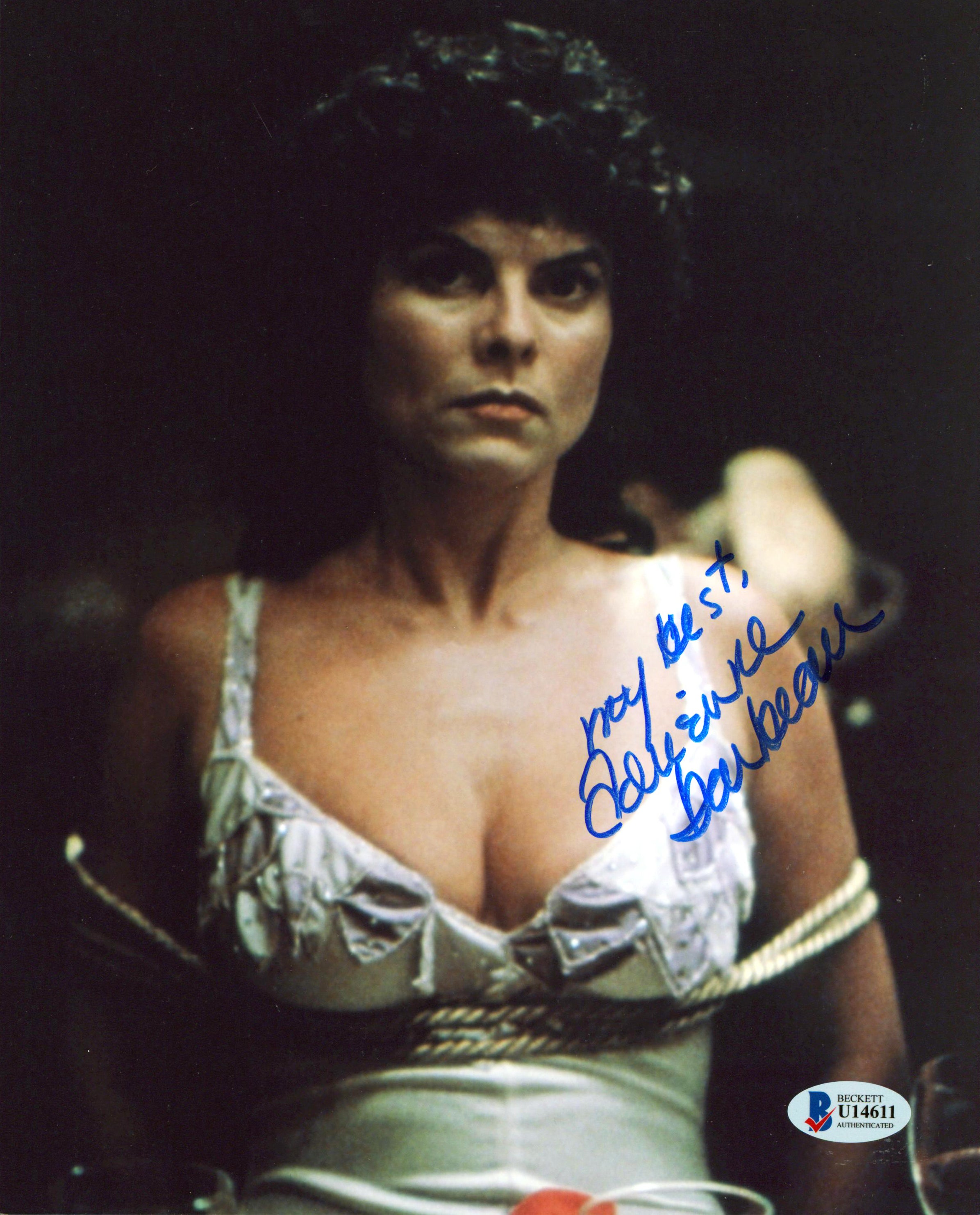 Adrienne Barbeau Swamp Thing "My Best" Authentic Signed 8x10 Photo BAS #U14611