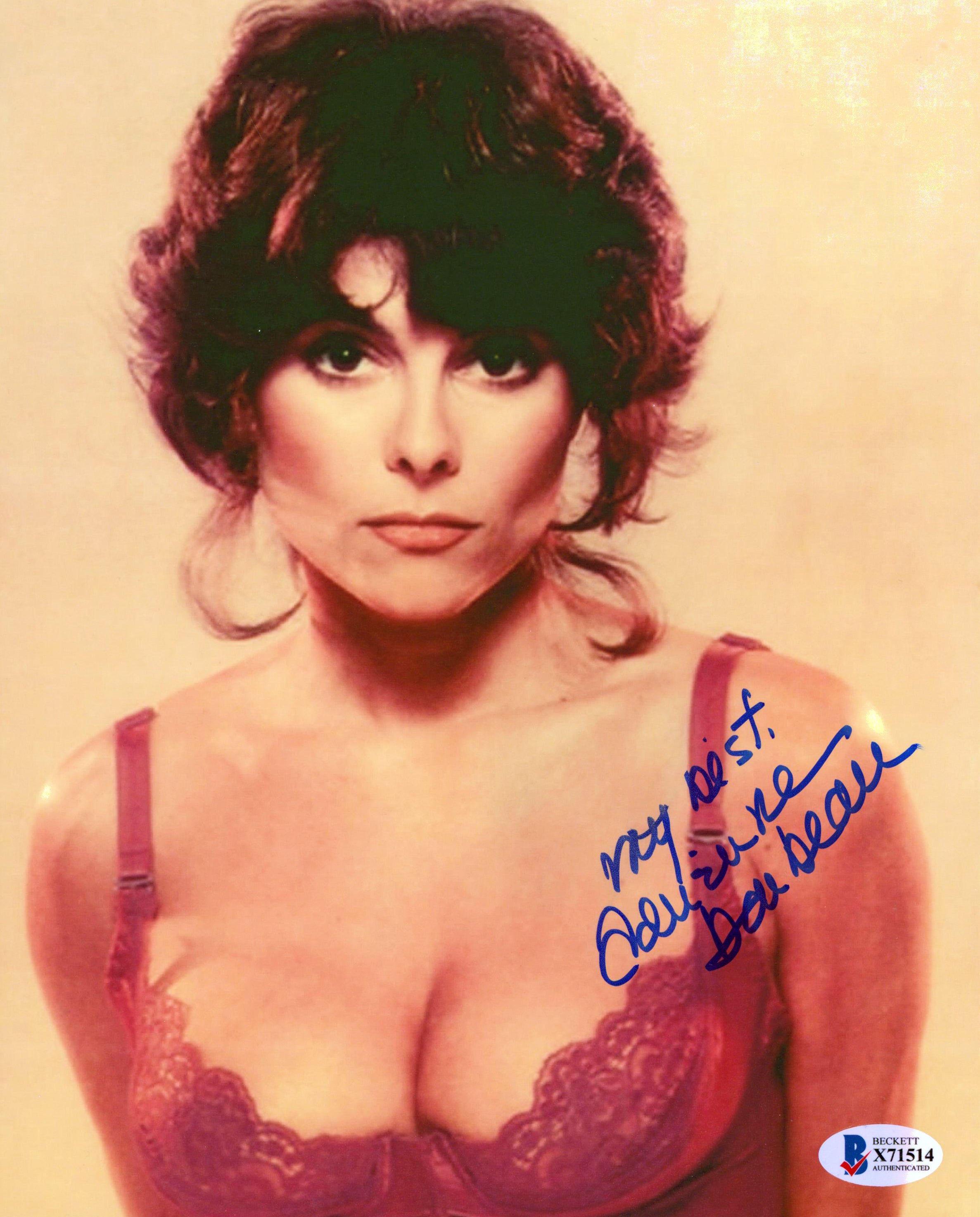 Adrienne Barbeau Escape from New York "My Best" Signed 8x10 Photo BAS #X71514