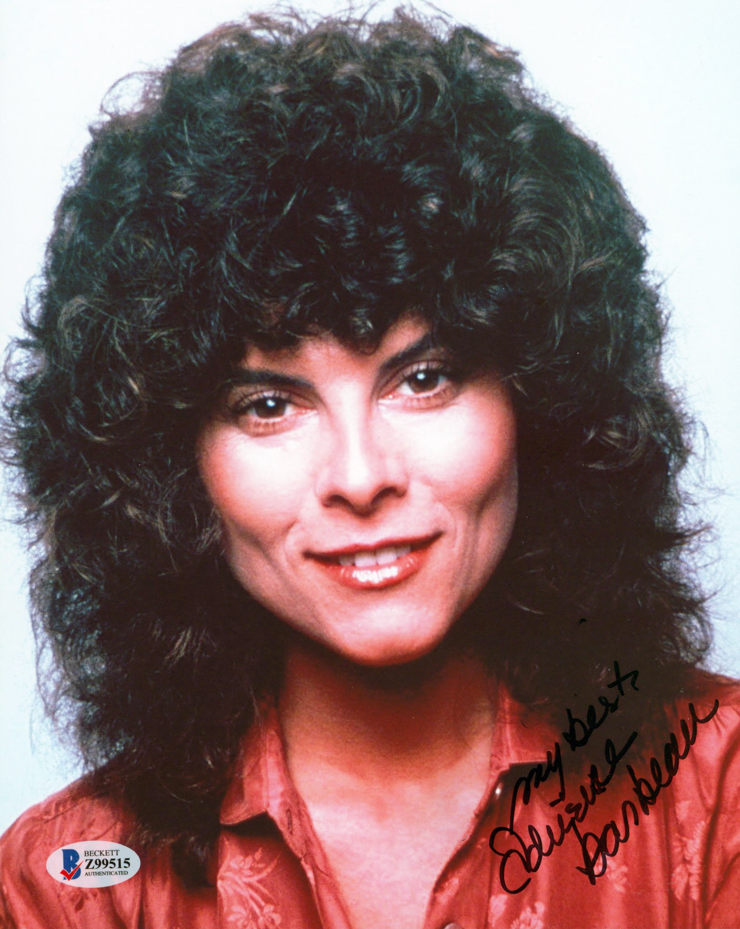 Adrienne Barbeau Escape from New York "My Best" Signed 8x10 Photo BAS #Z99515