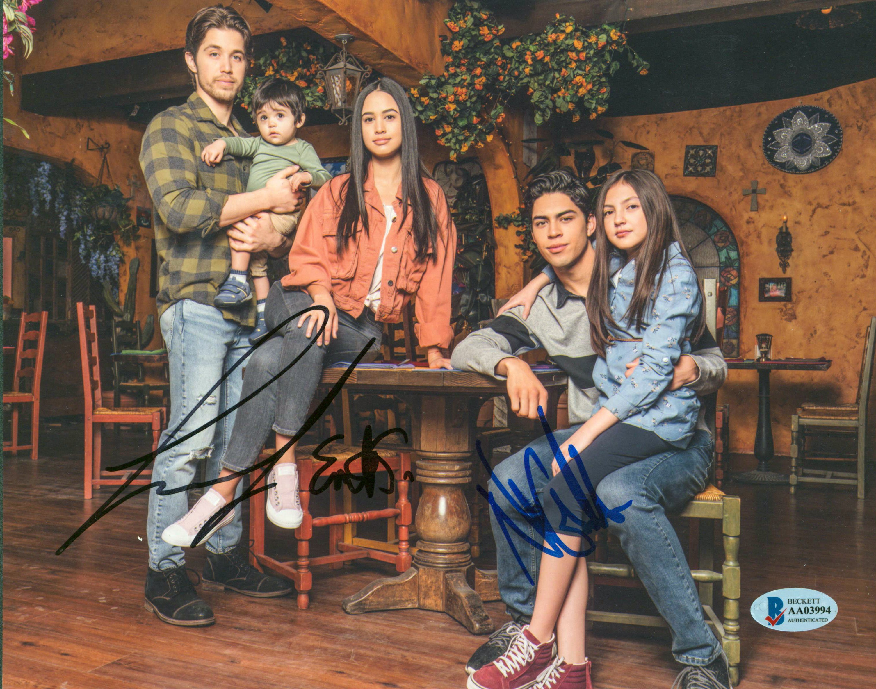 Party of Five (3) Tosta, Guardado & Larracuente  Signed 8x10 Photo BAS #AA03994