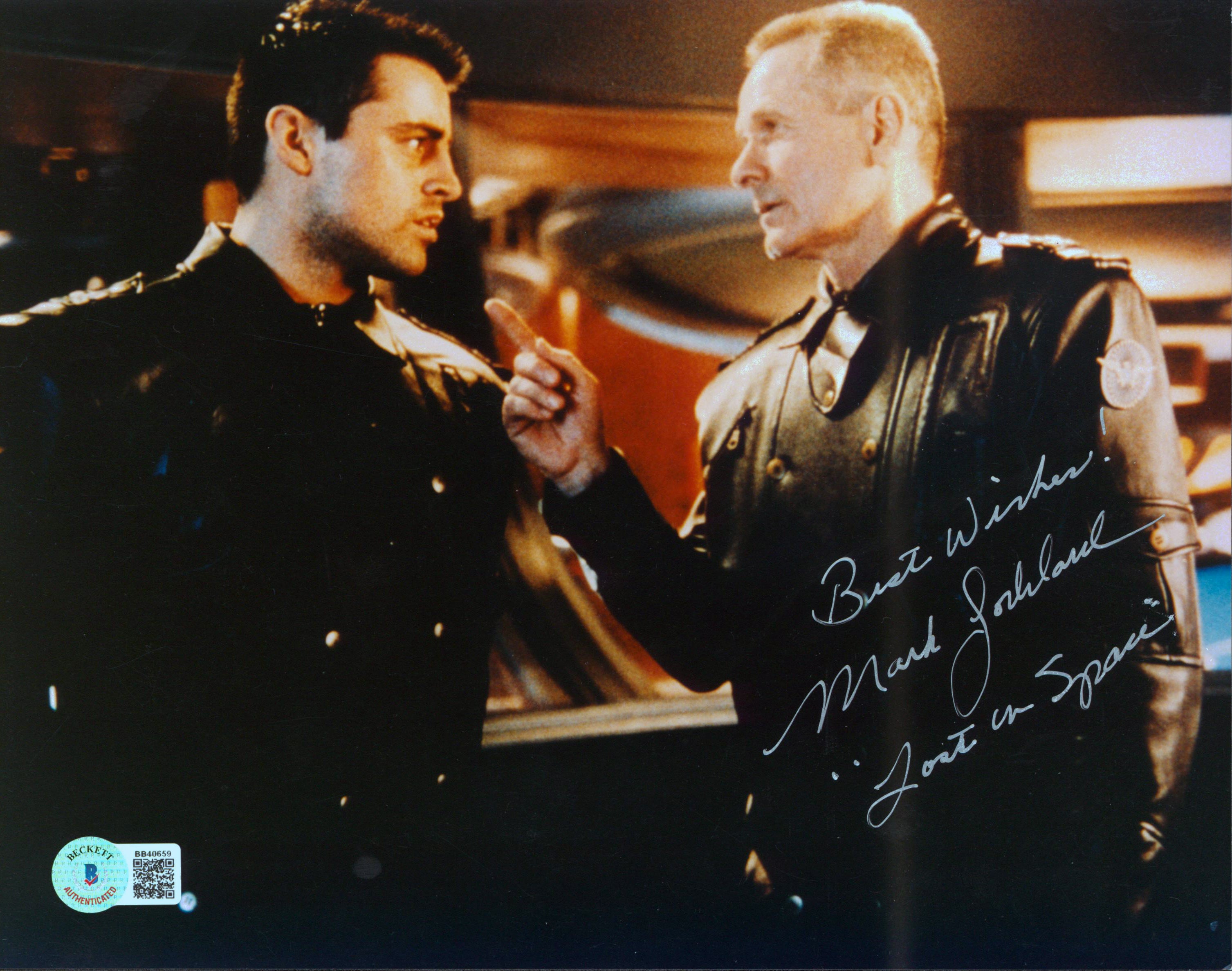 Mark Goddard "Best Wishes, Lost In Space" Signed 8x10 Photo BAS #BB40659