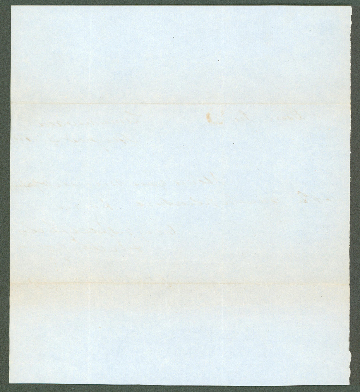 Martin Van Buren Authentic Signed 8x9 Letter Dated August 4, 1850 JSA #BB88718