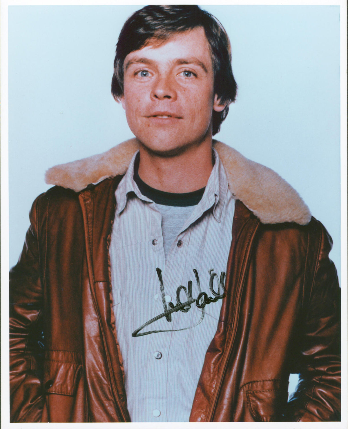 Mark Hamill Star Wars Authentic Signed 8x10 Photo Autographed BAS #AA01469