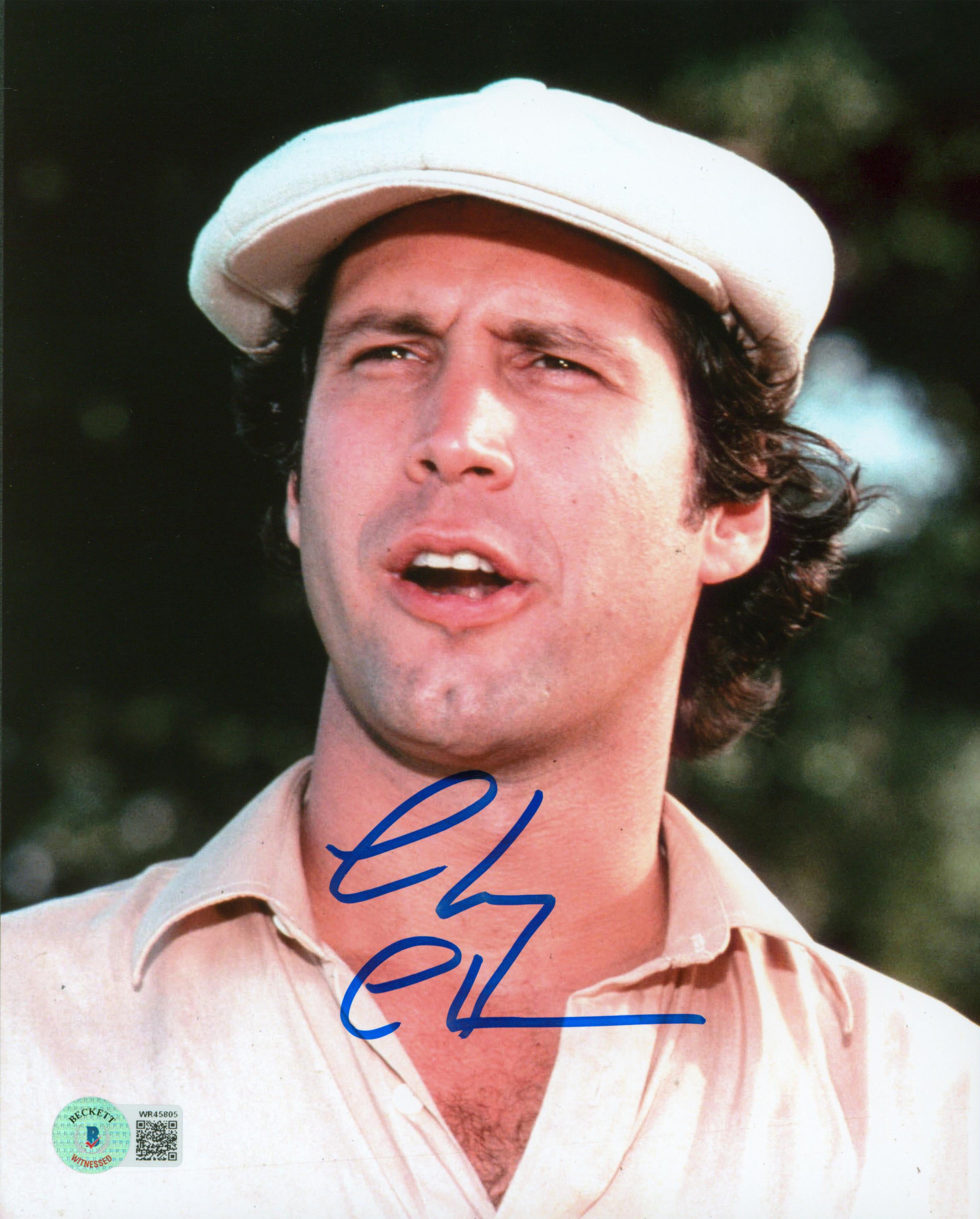 Chevy Chase Caddyshack Authentic Signed 8x10 Vertical Closeup Photo BAS Witness