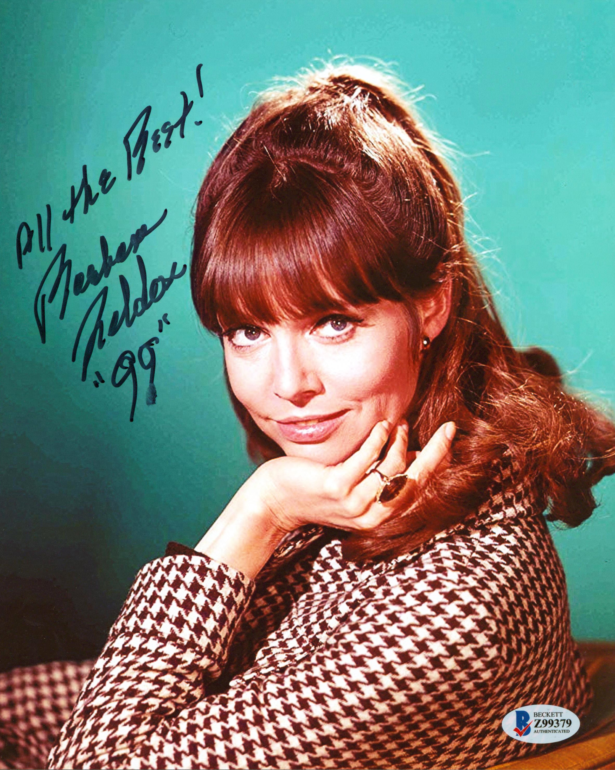 Barbara Feldon Get Smart "All The Best! '99'" Signed 8x10 Photo BAS #Z99379