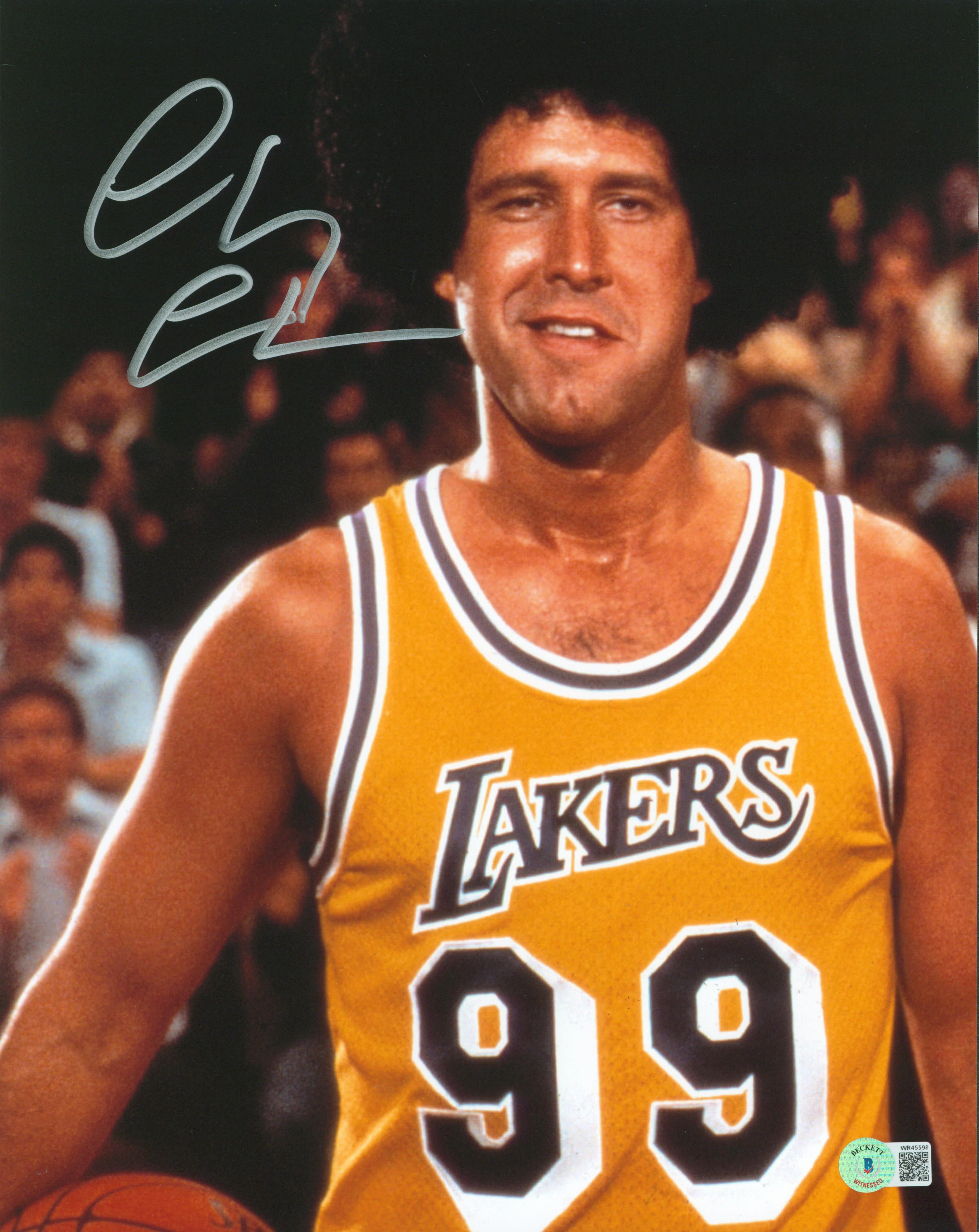 Chevy Chase Fletch Authentic Signed in Silver 11X14 Photo BAS Witnessed