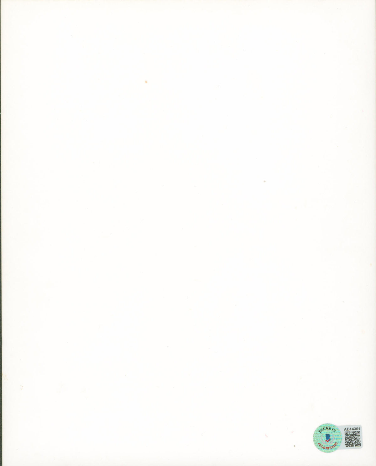 Matt Groening The Simpsons "Your Pal, 3.29.1990" Signed 8x10 Photo BAS #AB14361