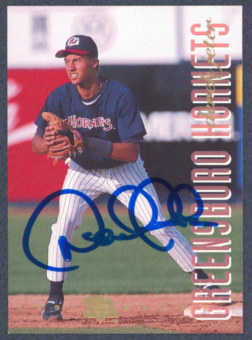 Yankees Derek Jeter Signed 1994 Classic's Best Gold #83 Rookie Card JSA #BB63199