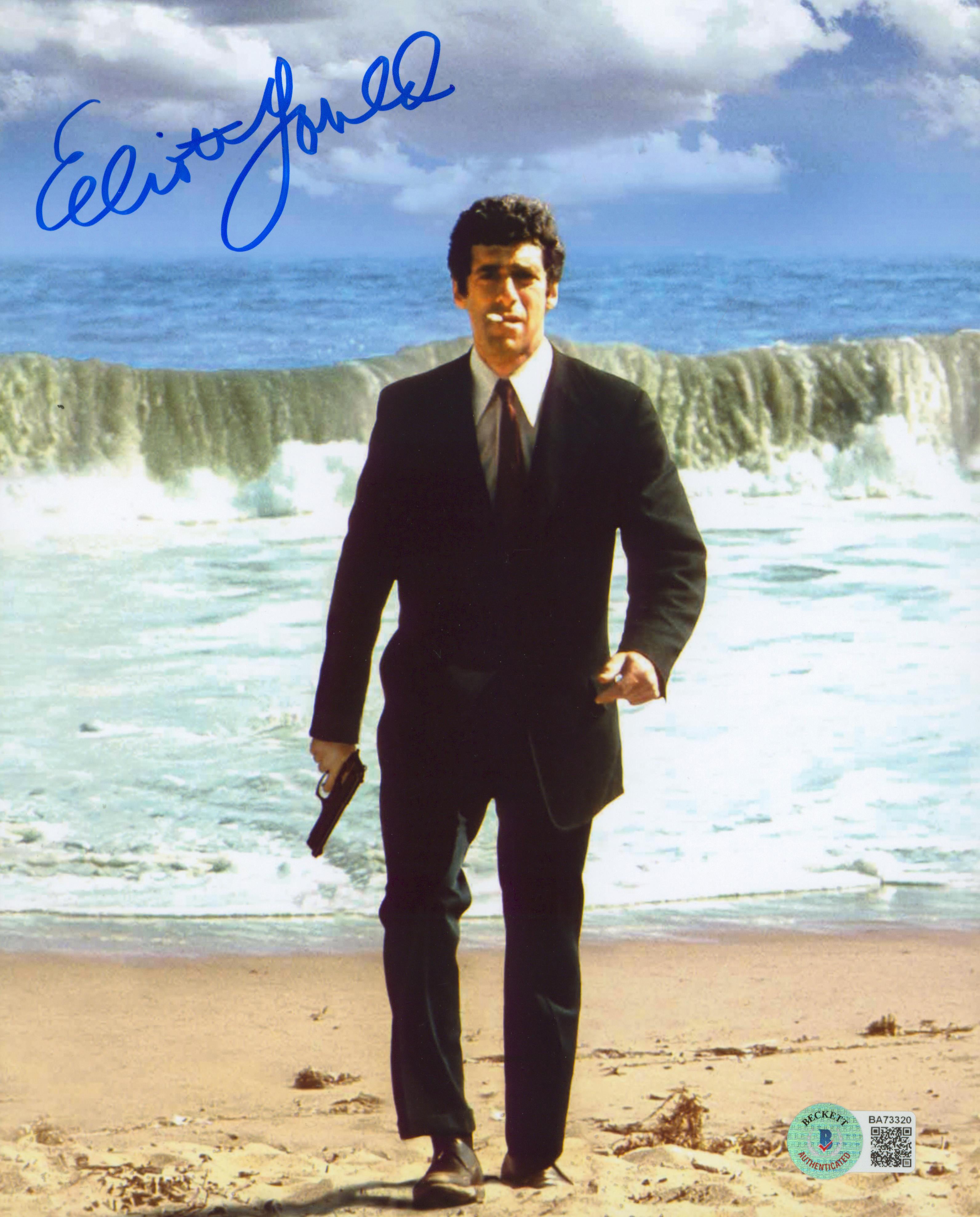 Elliott Gould The Long Goodbye Authentic Signed 8x10 Photo BAS #BA73320