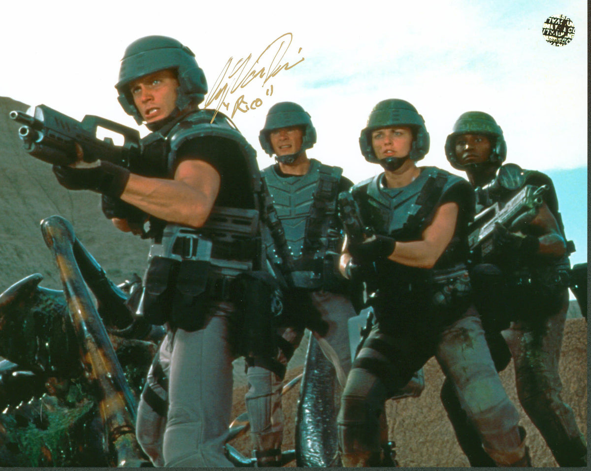 Casper Van Dien Starship Troopers "Rico" Signed 8x10 Photo Wizard World #026935