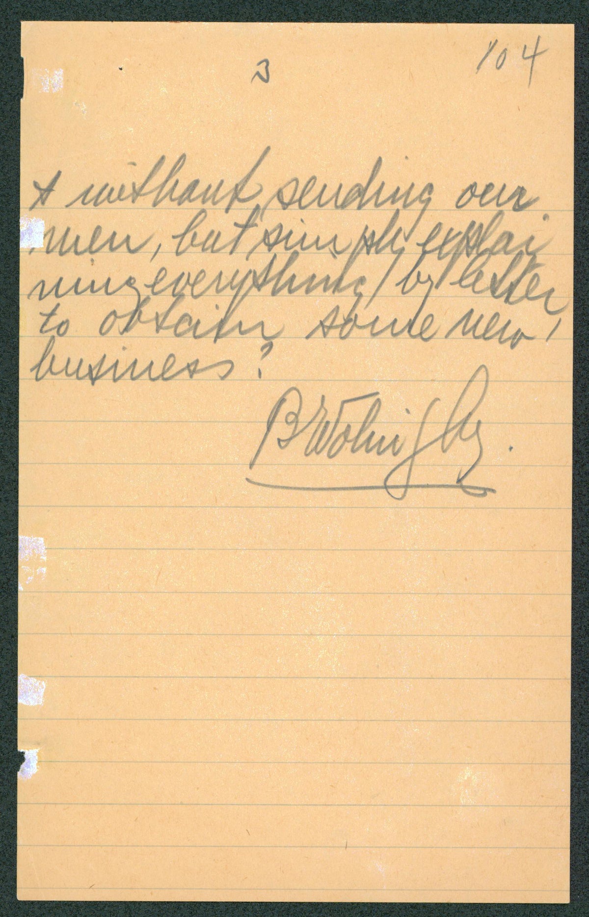 Thomas Edison Signed 5x8 Handwritten Note On 3 Page Letter from BAS #AB77871