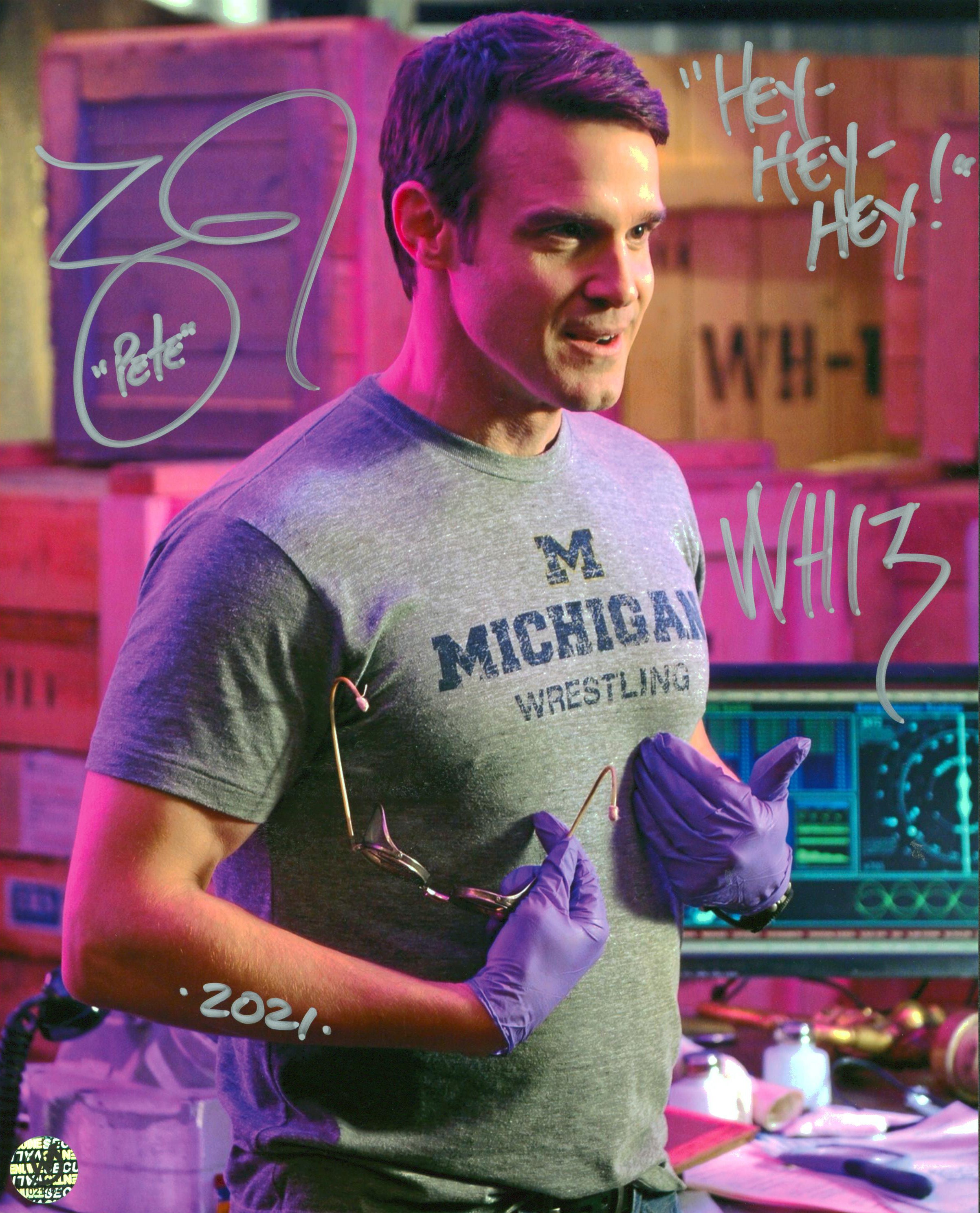 Eddie McClintock Warehouse 13 "Pete Whiz" Signed 8x10 Photo Wizard World 1