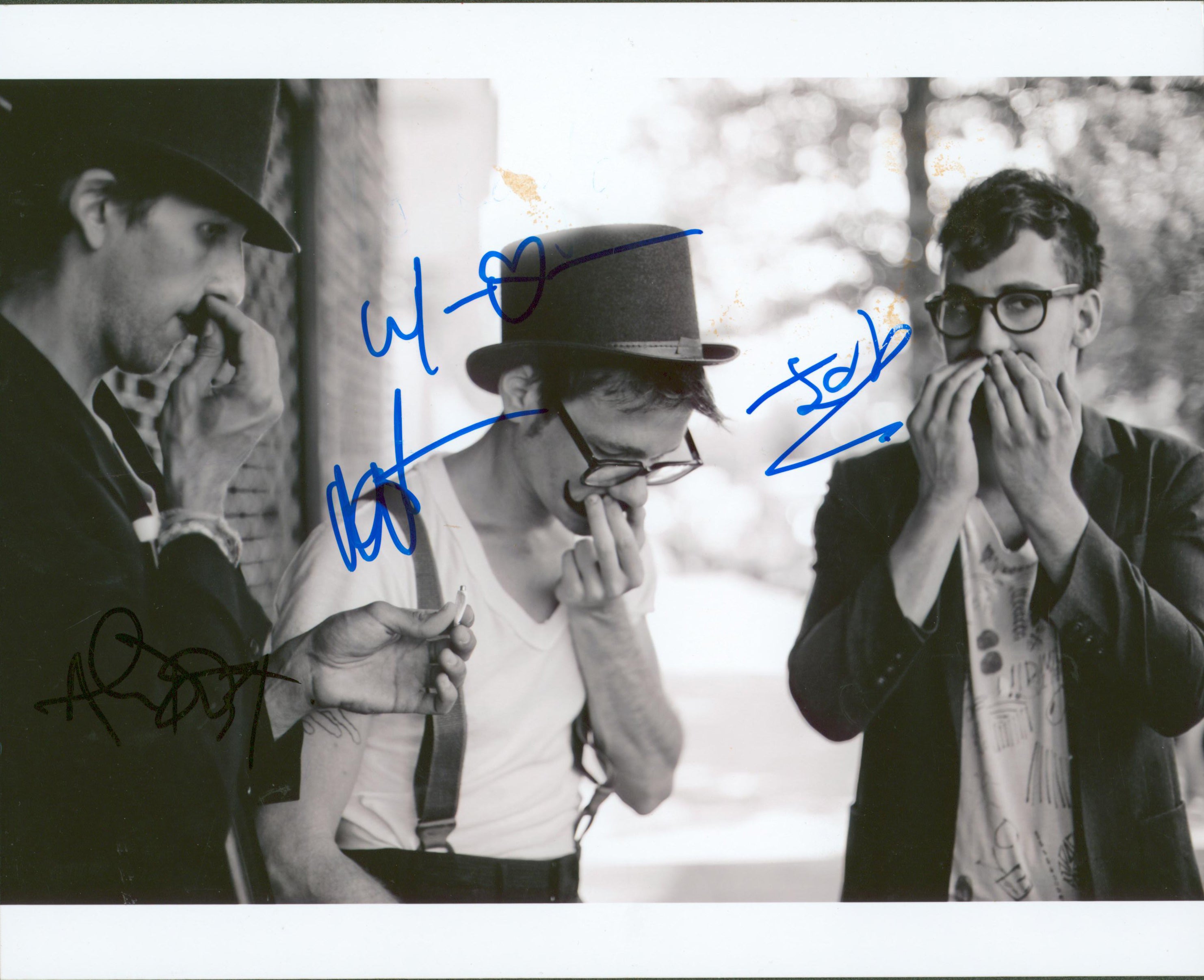 Fun (3) Ruess, Antonoff & Dost Fun Authentic Signed 8x10 Photo BAS #AB77936