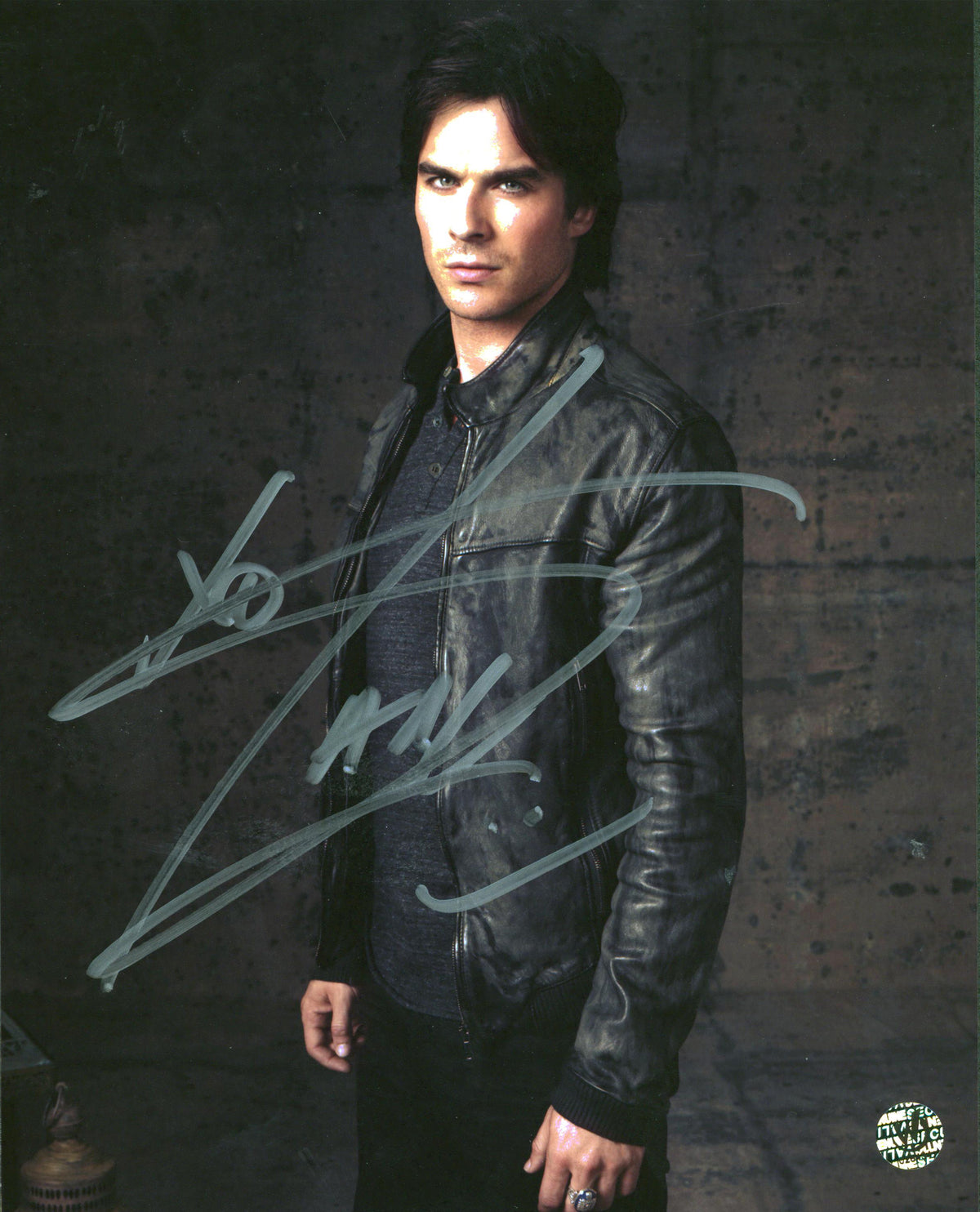 Ian Somerhalder The Vampire Diaries Authentic Signed 8x10 Photo Wizard World 2