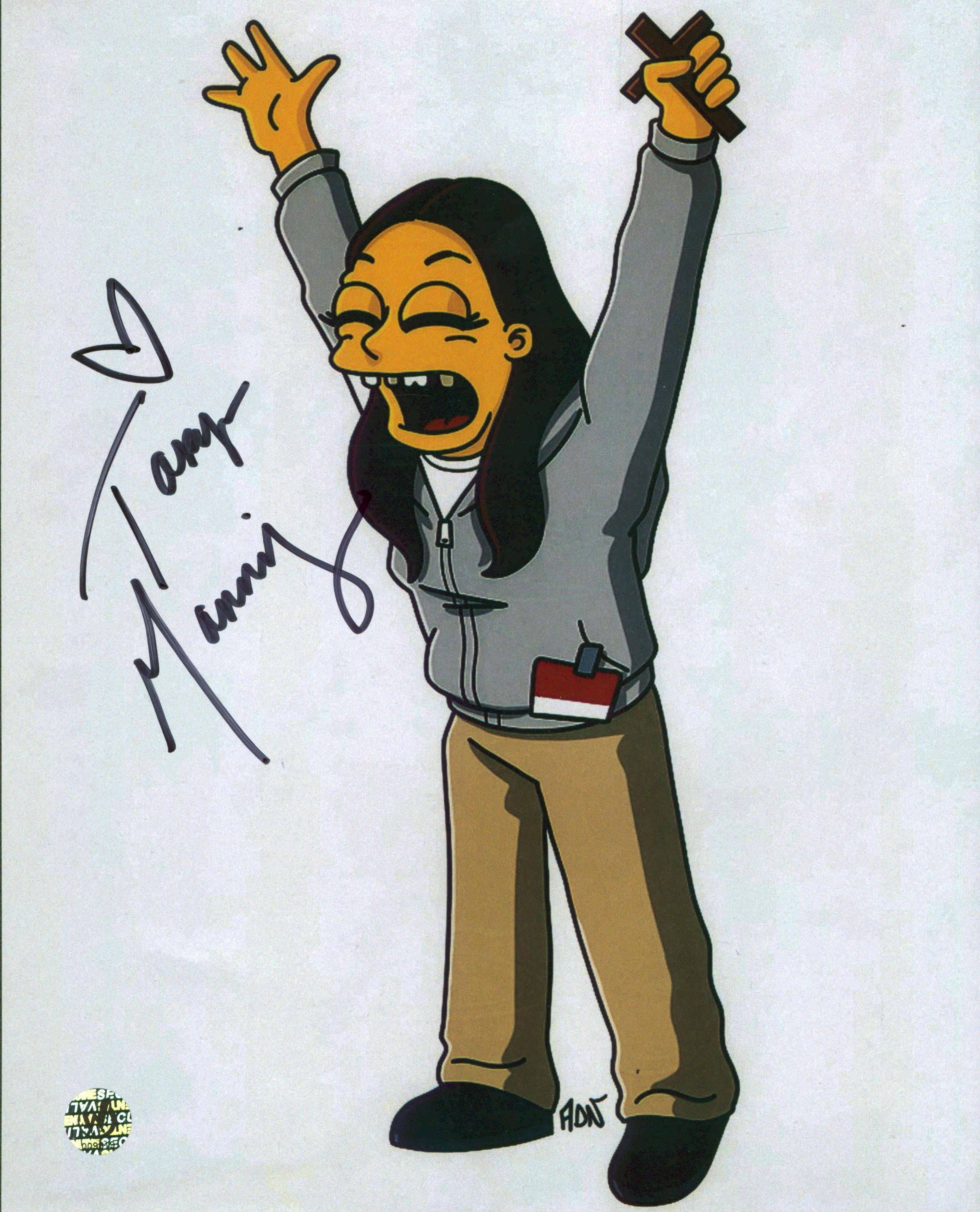 Taryn Manning Orange is the New Black Authentic Signed 8x10 Photo Wizard World 1