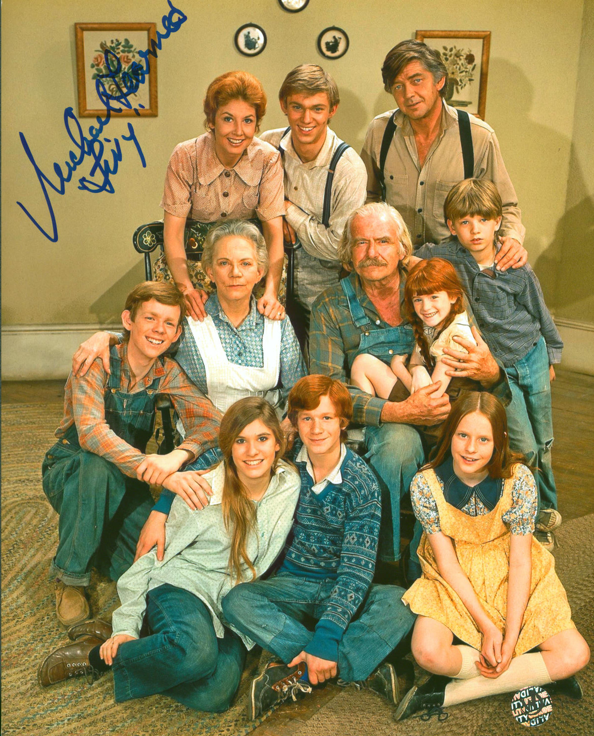Michael Learned The Waltons "Livy" Signed 8x10 Photo Wizard World #029550