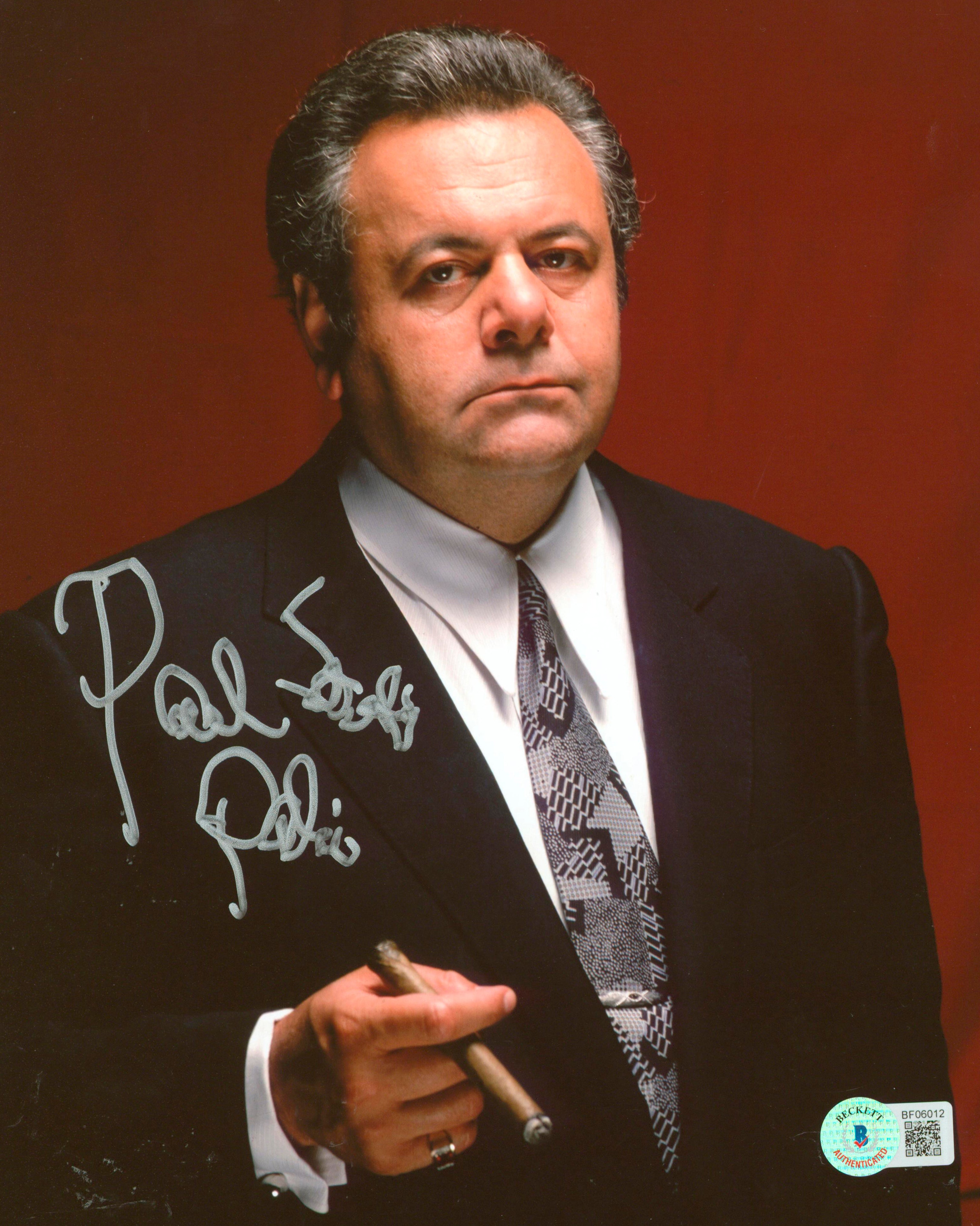 Paul Sorvino Goodfellas "Paulie" Authentic Signed 8x10 Photo BAS #BF06012