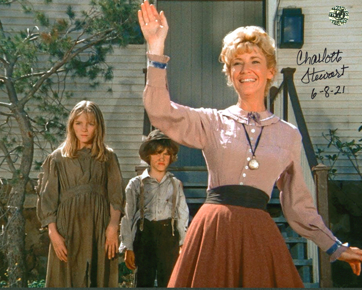 Charlotte Stewart Little House on the Prairie Signed 8x10 Photo Wizard World 2