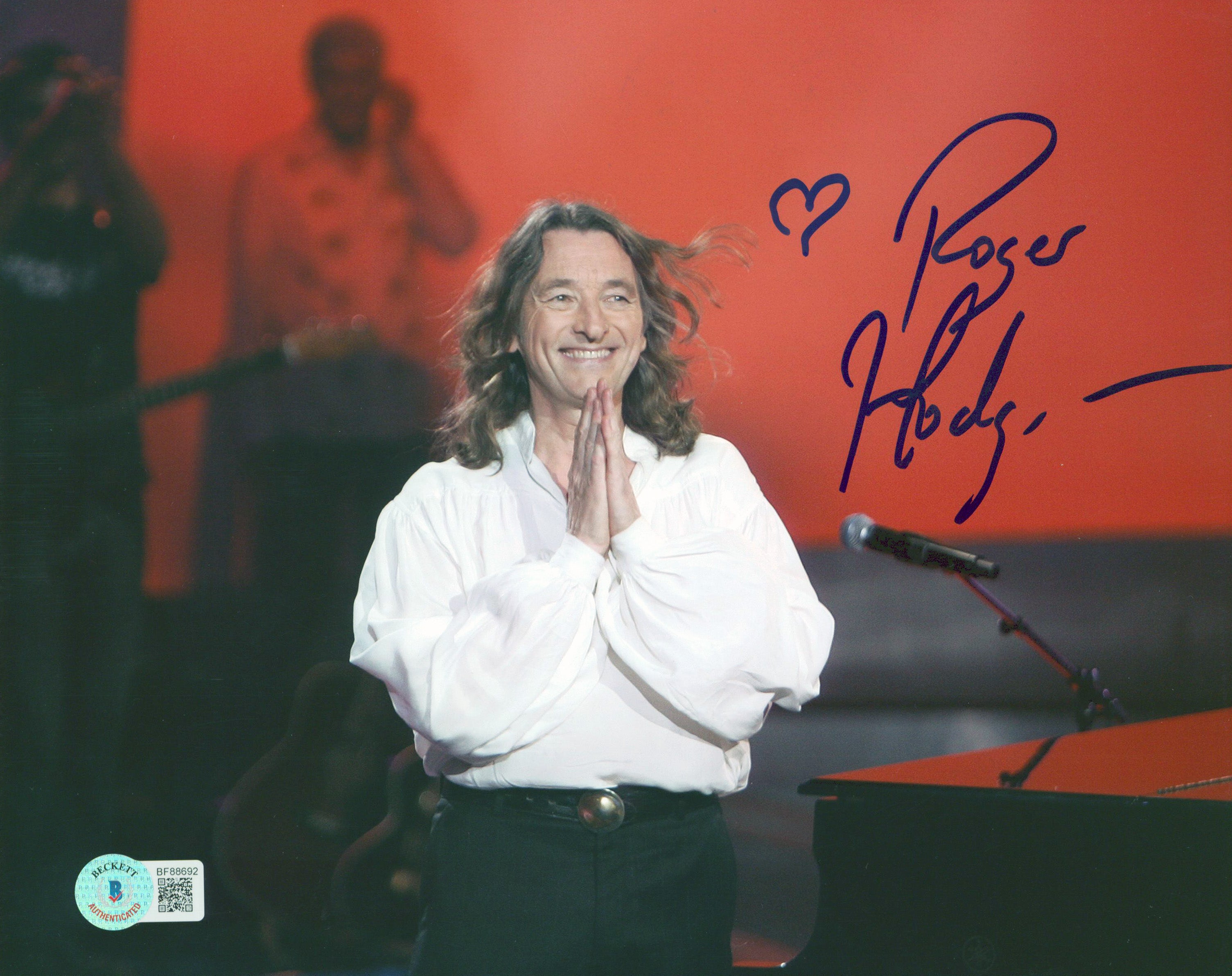 Roger Hodgson Supertramp Authentic Signed 8x10 Photo Autographed BAS #BF88692