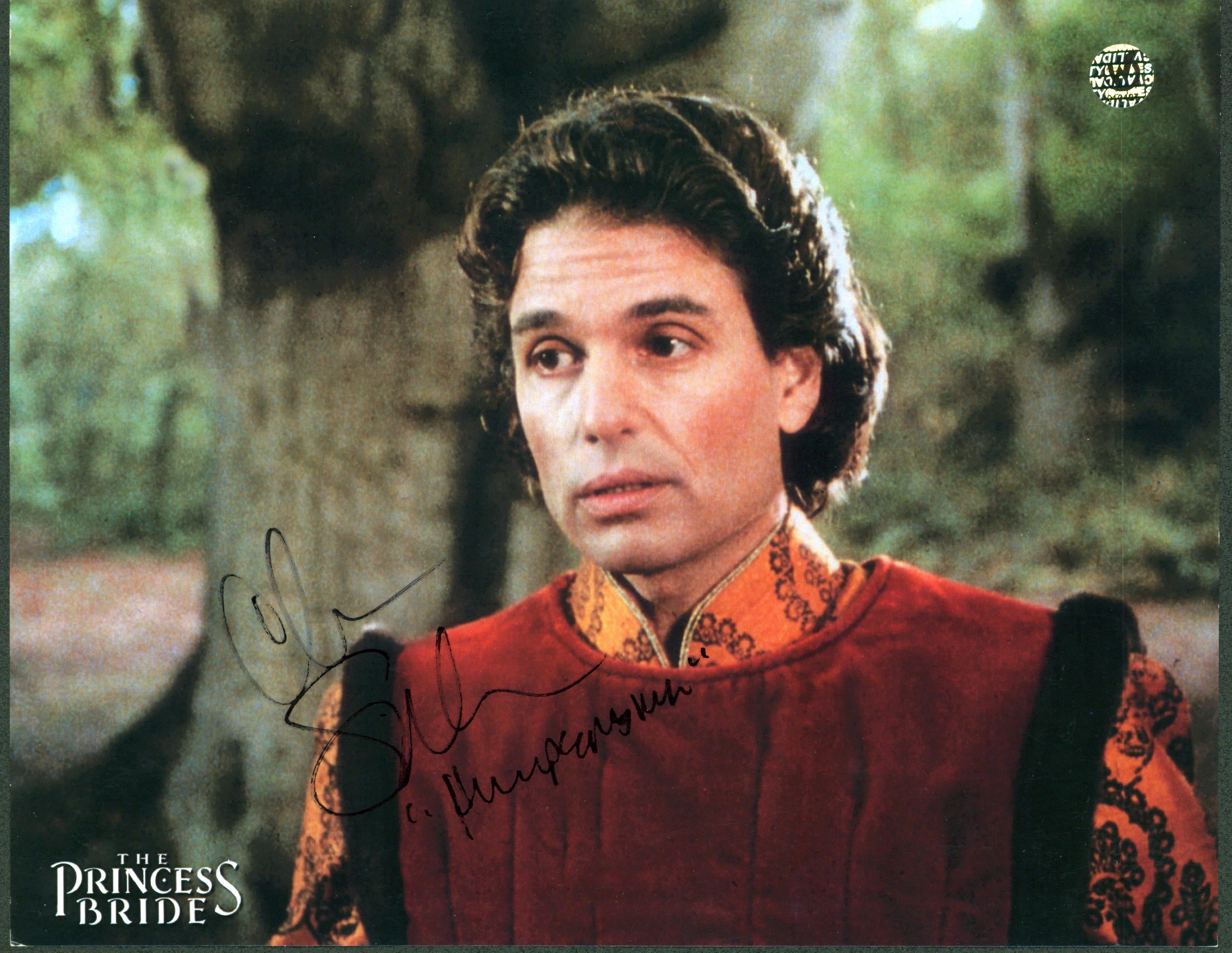 Chris Sarandon The Princess Bride "Humperdinck" Signed 8x10 Photo Wizard World 2