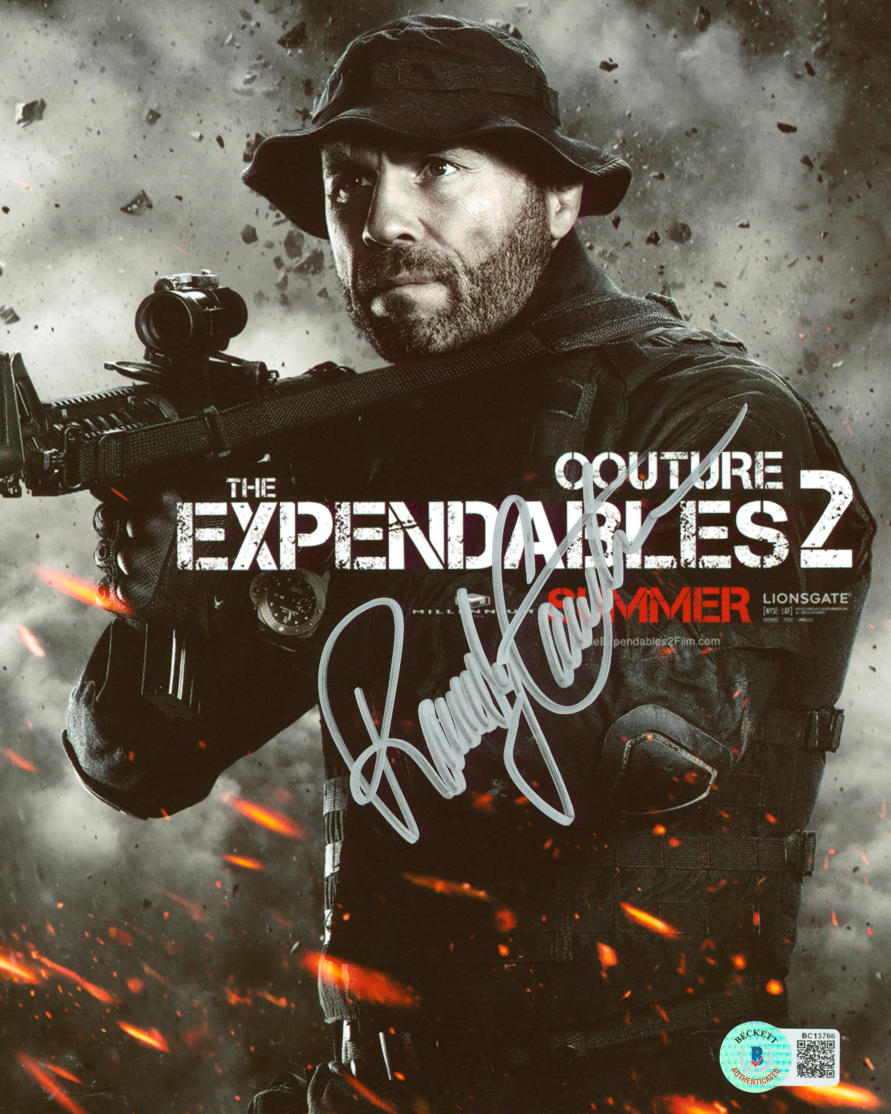 Randy Couture The Expendables 2 Authentic Signed 8x10 Photo BAS #BC13766