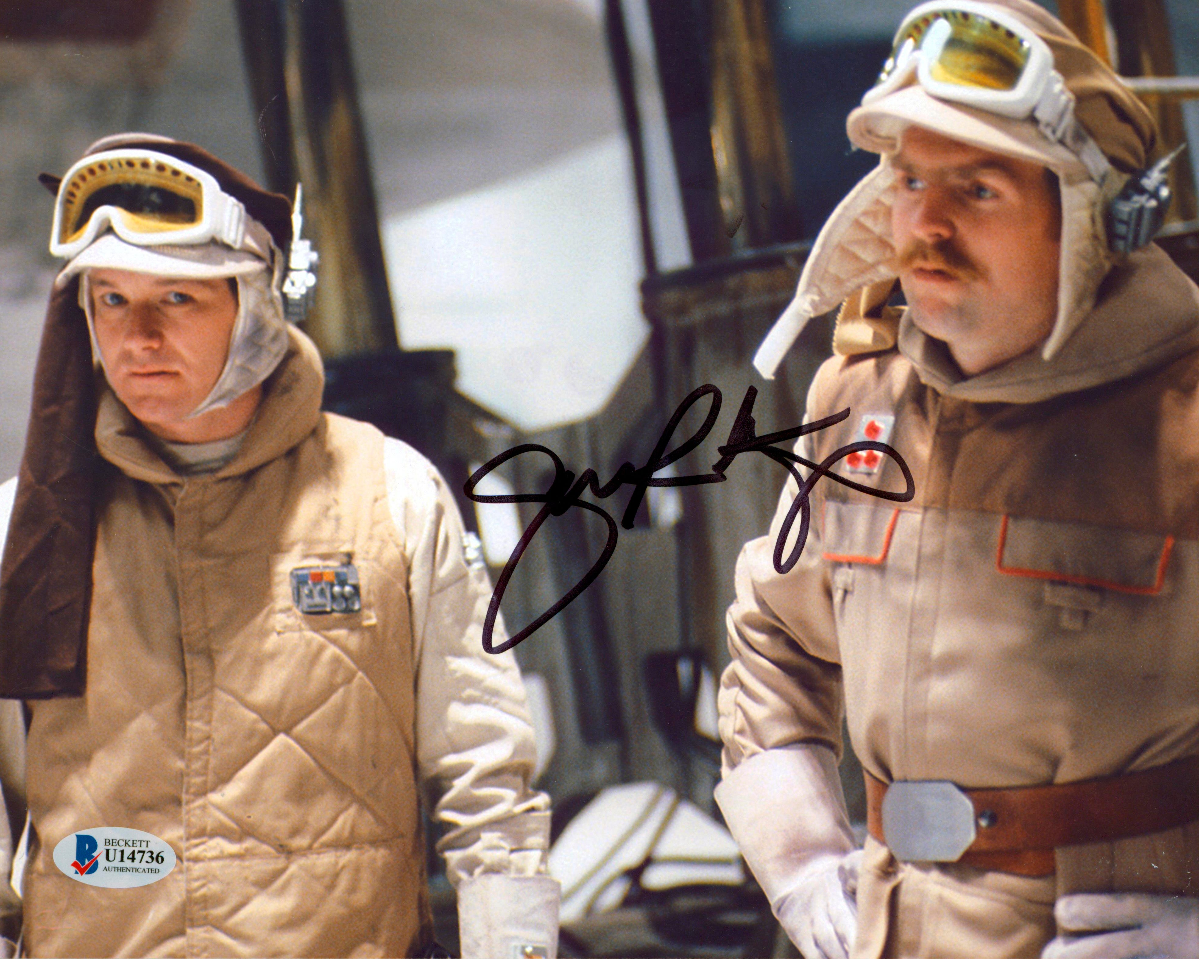 John Ratzenberger Star Wars Empire Strikes Back Signed 8x10 Photo BAS #U14736
