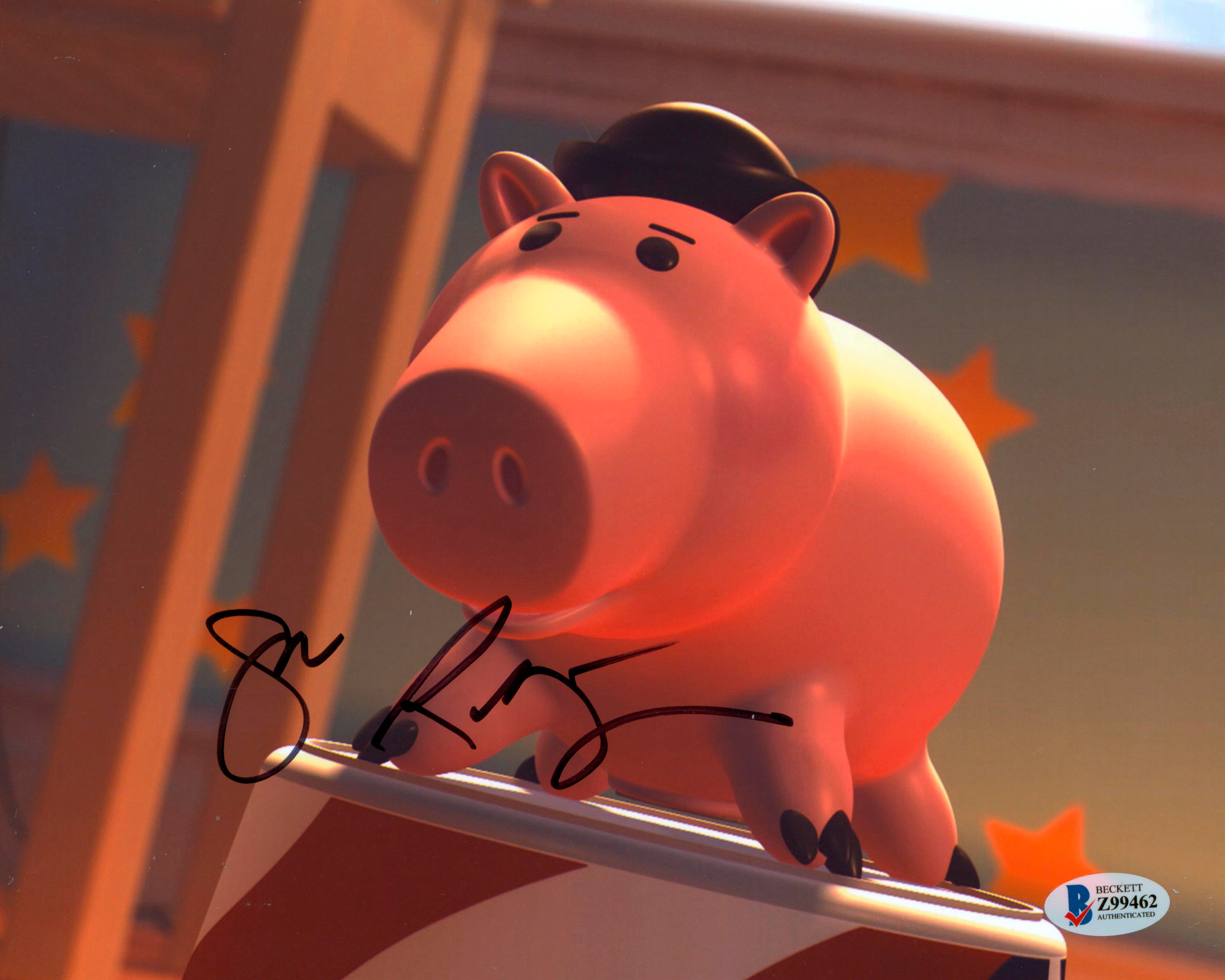 John Ratzenberger Toy Story Authentic Signed 8x10 Photo Autographed BAS #Z99462