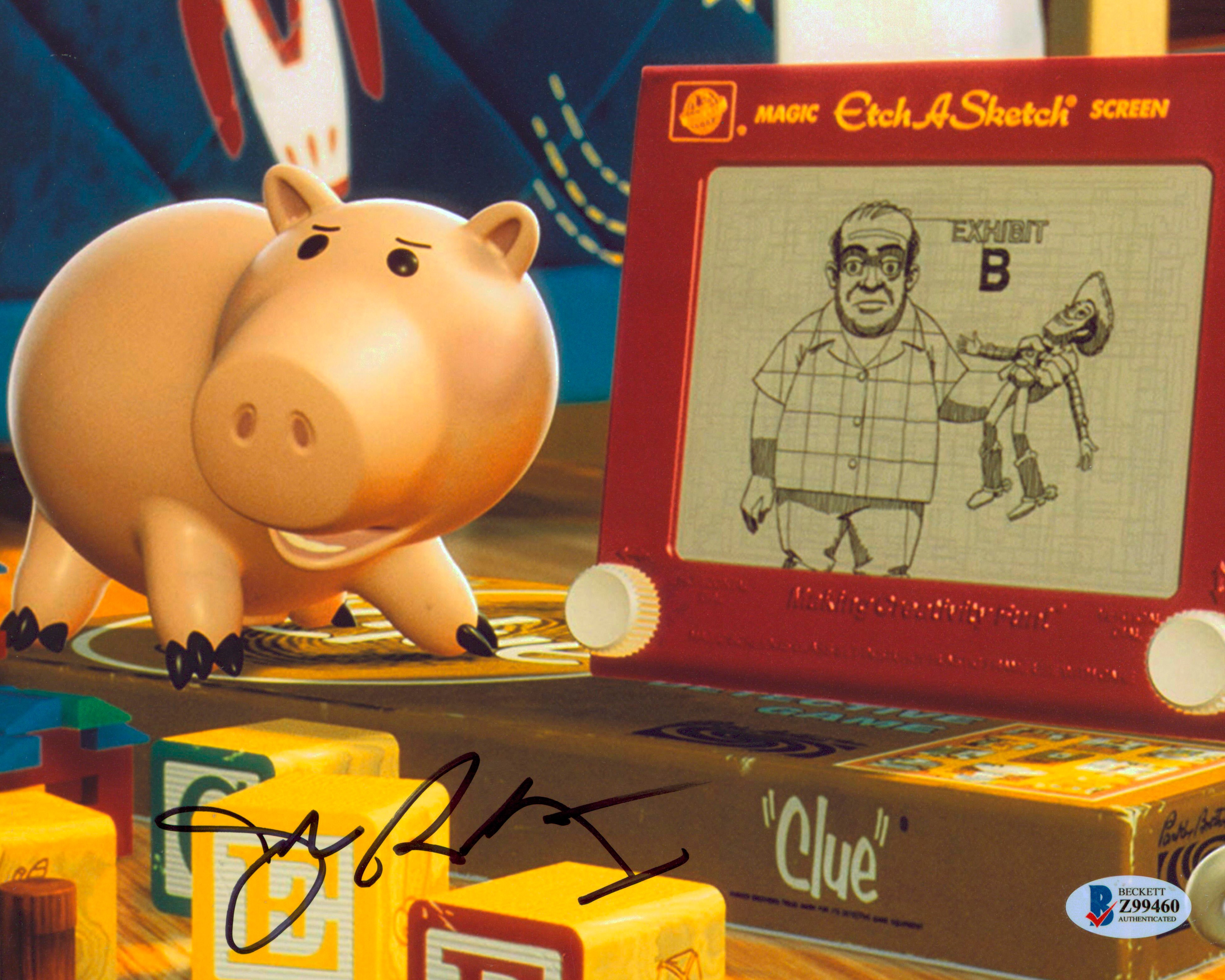 John Ratzenberger Toy Story Authentic Signed 8x10 Photo Autographed BAS #Z99460