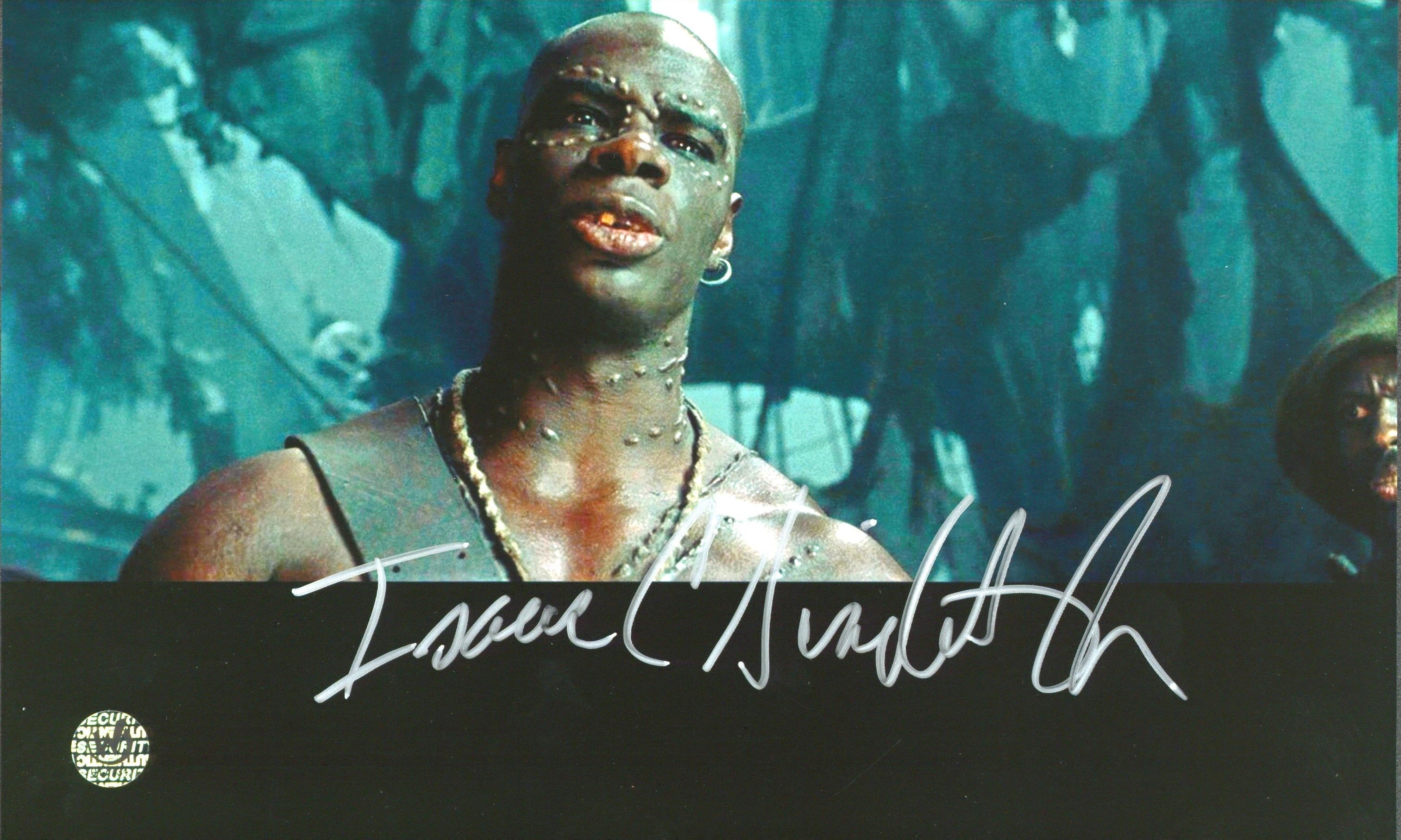 Isaac C. Singleton Jr. Pirates Of The Caribbean Signed 8x10 Photo Wizard World 1