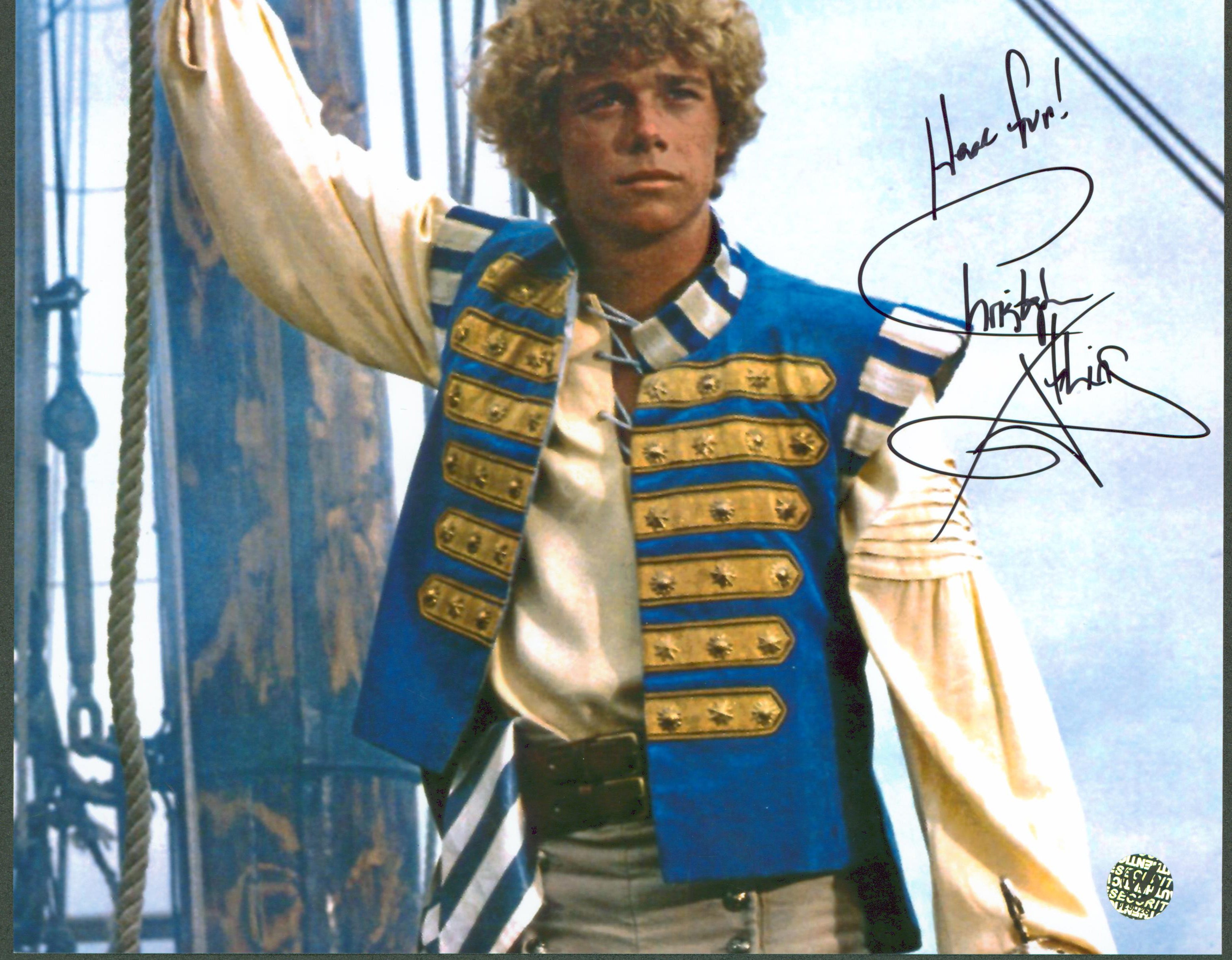 Chris Atkins The Pirate Movie "Have Fun!" Signed 8x10 Photo Wizard World #029026