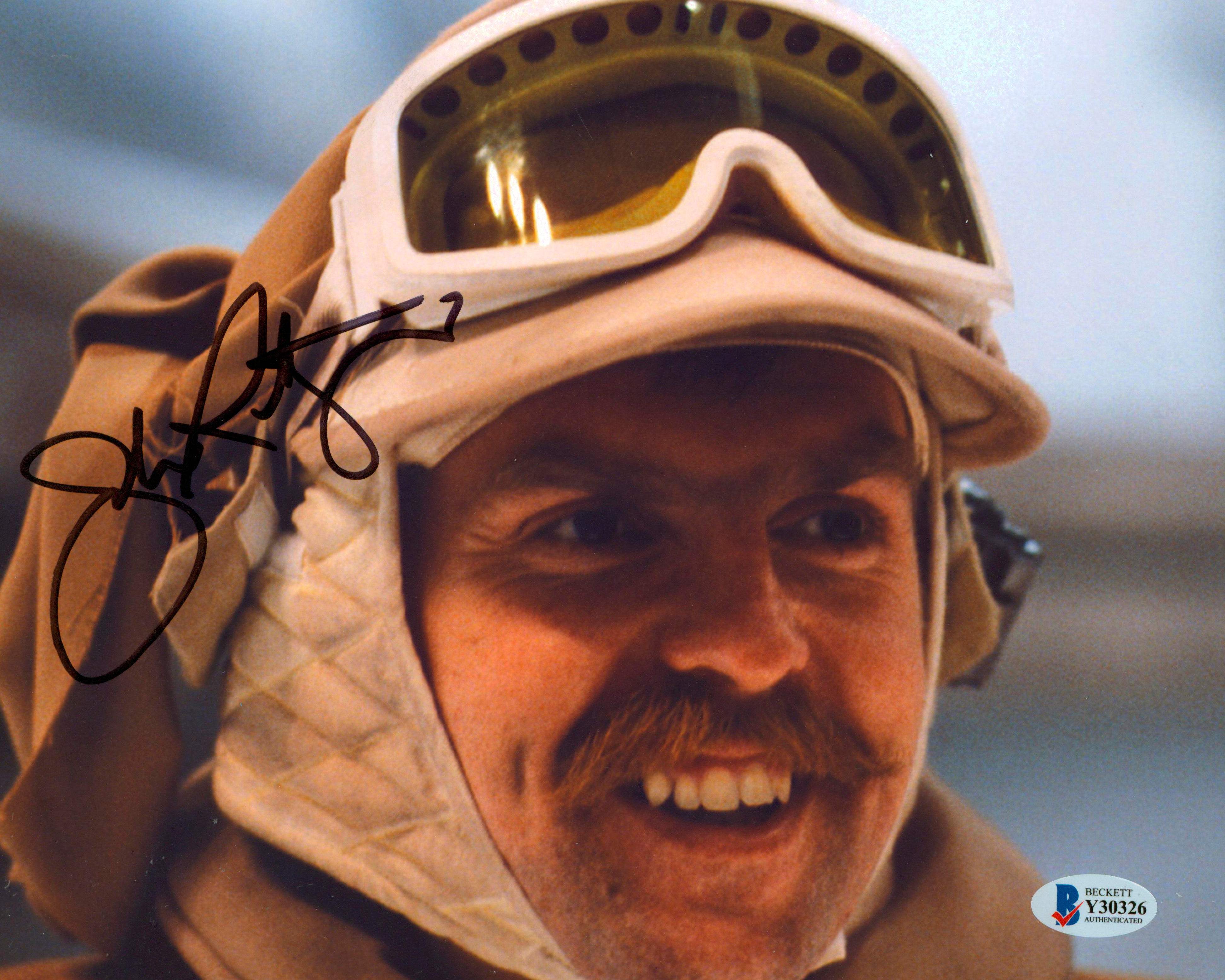 John Ratzenberger Star Wars Empire Strikes Back Signed 8x10 Photo BAS #Y30326