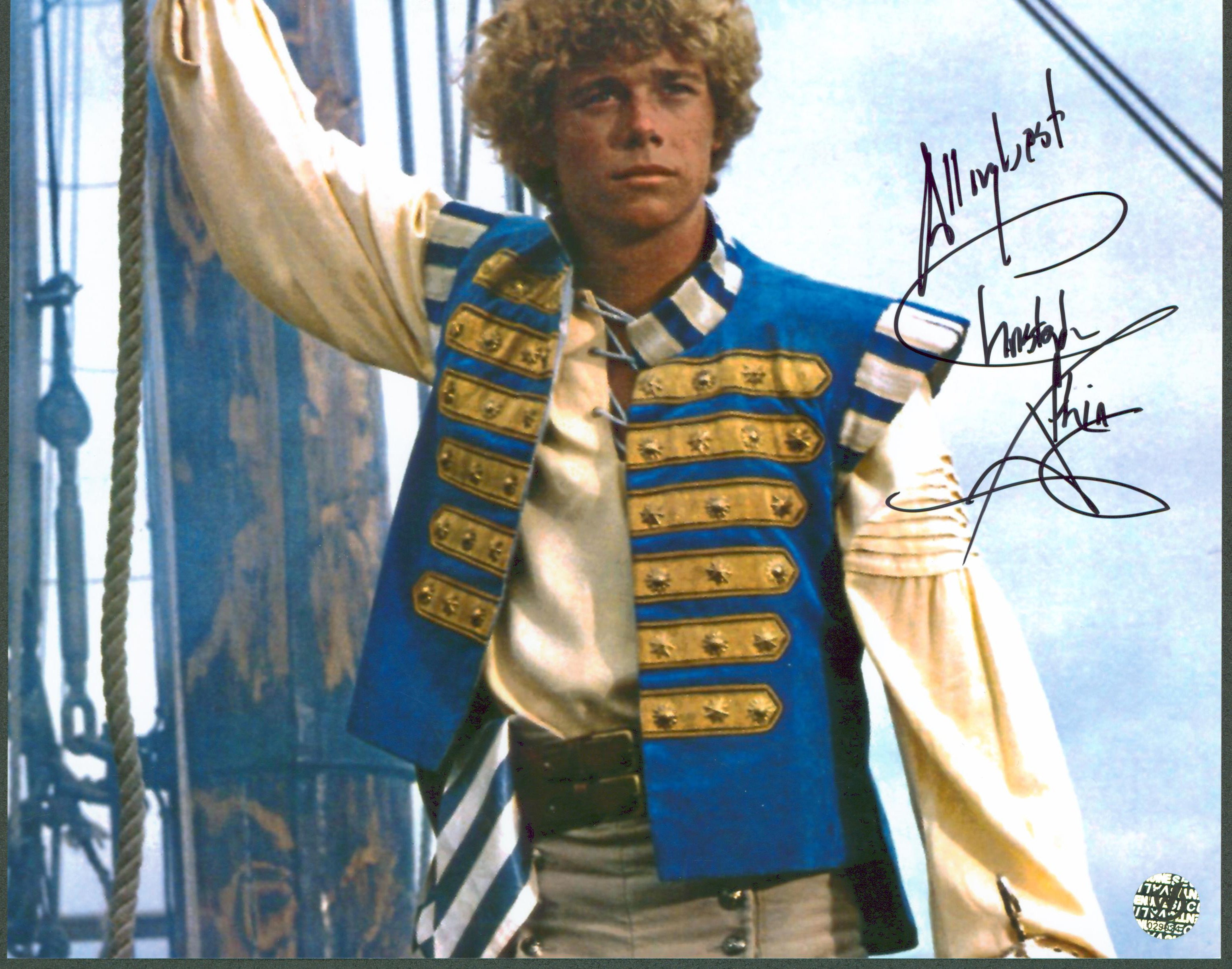 Chris Atkins Pirate Movie "All My Best" Signed 8x10 Photo Wizard World #029024