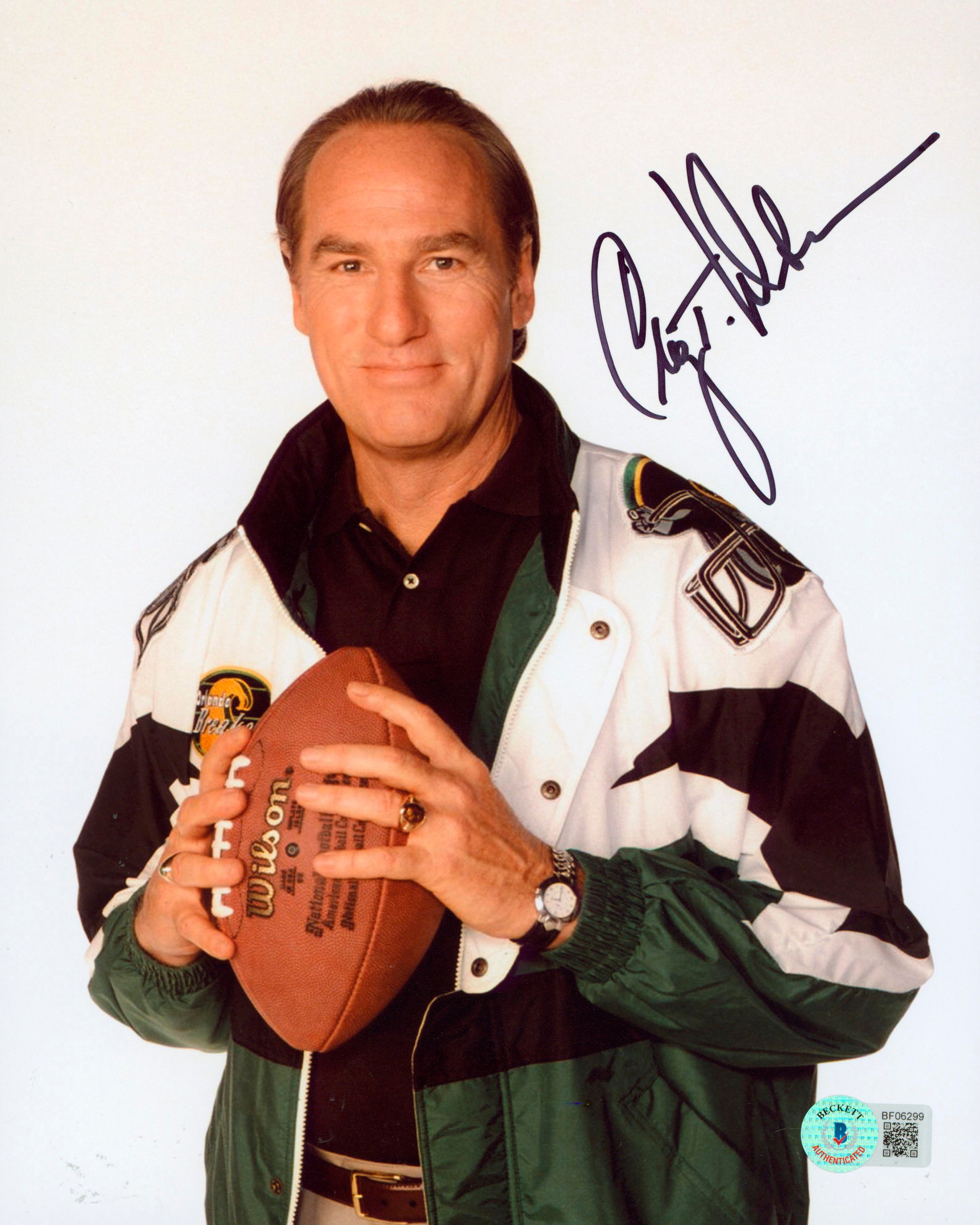 Craig T. Nelson Coach Authentic Signed 8x10 Photo Autographed BAS #BF06299