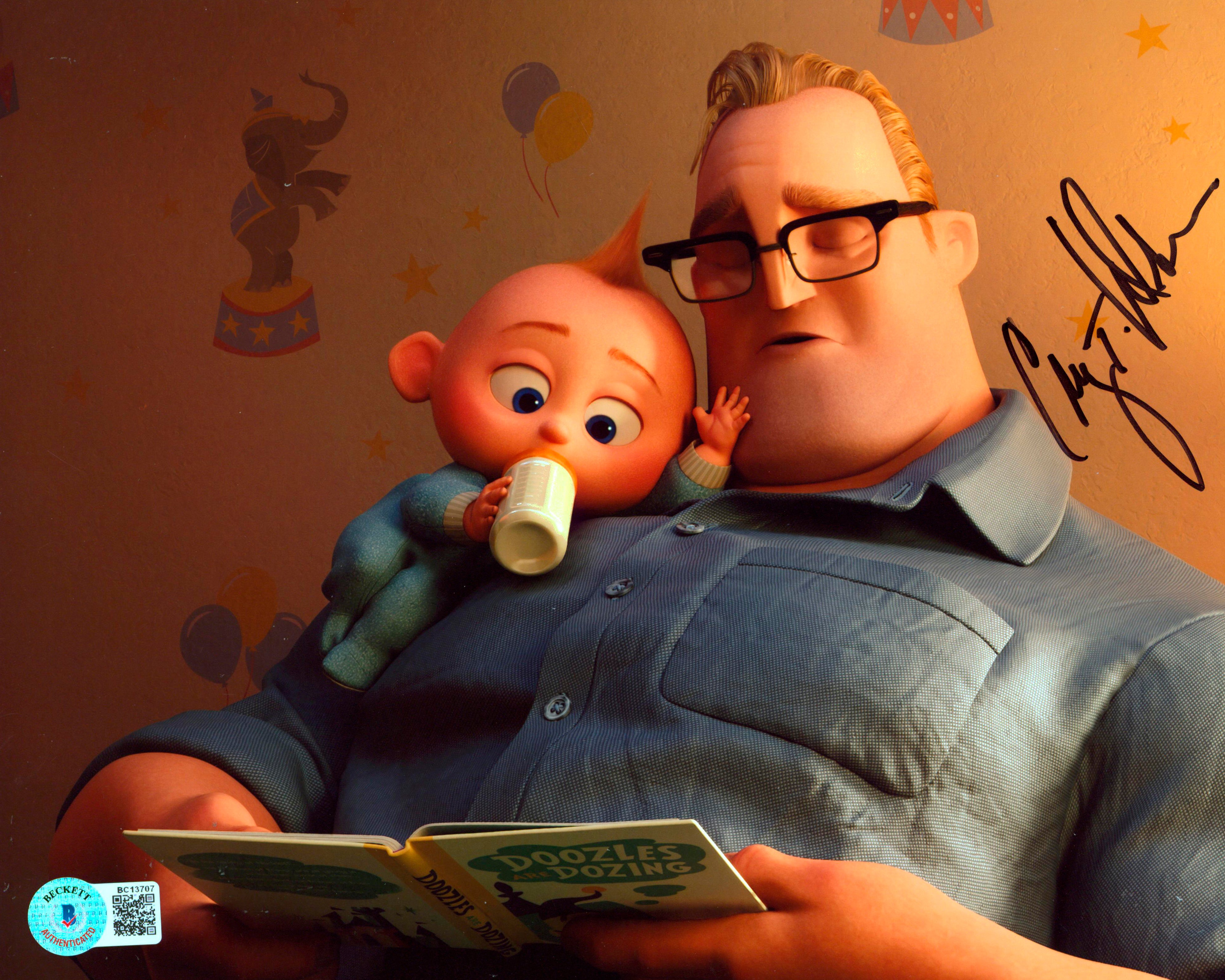 Craig T. Nelson The Incredibles Authentic Signed 8x10 Photo BAS #BC13707