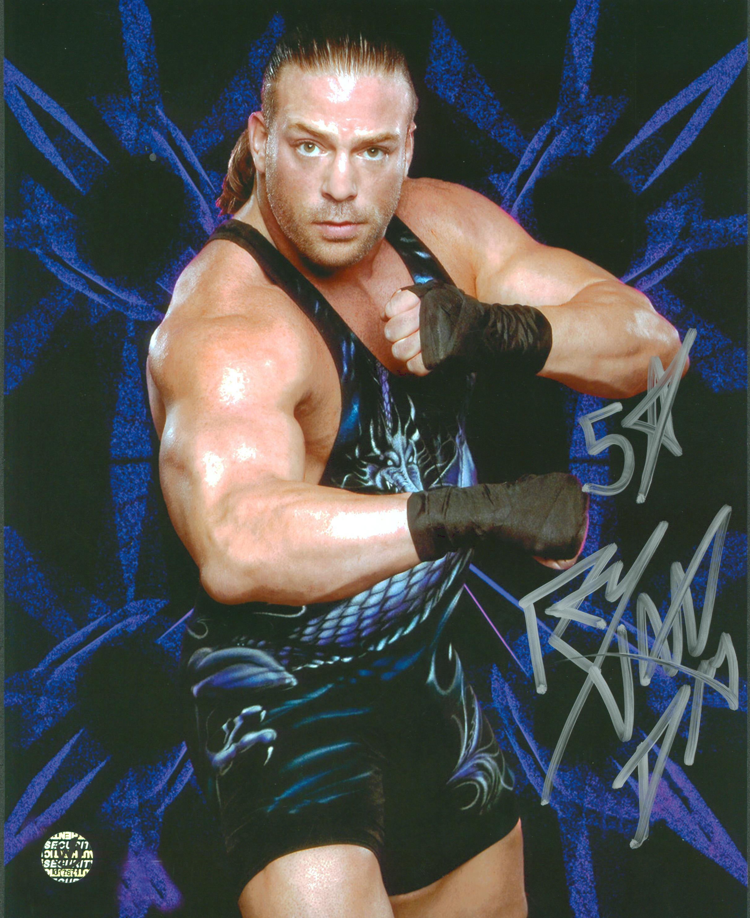 Rob Van Dam "5 Star" Authentic Signed 8x10 Photo Wizard World #017671