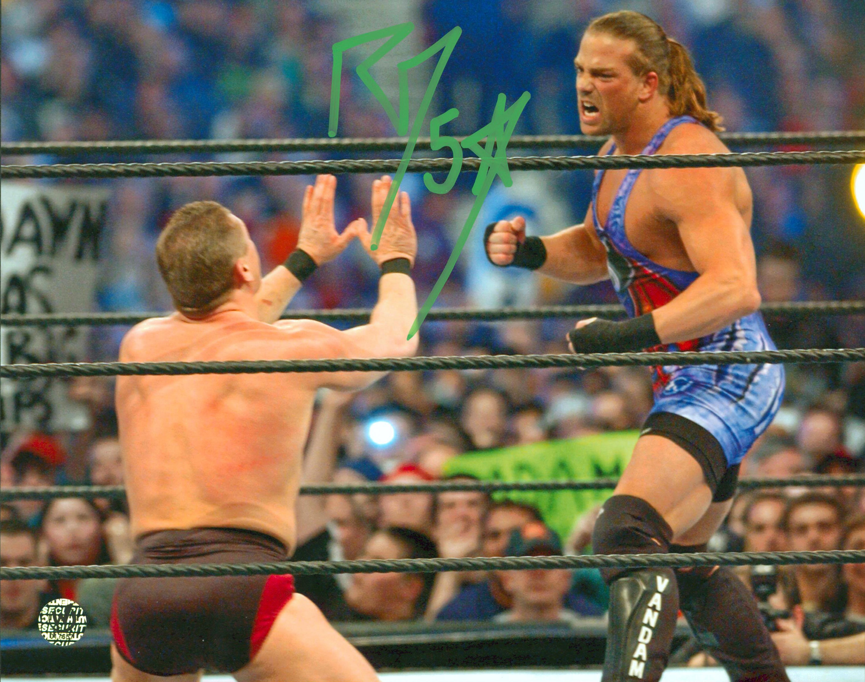 Rob Van Dam "5 Star" Authentic Signed 8x10 Photo Wizard World #017657